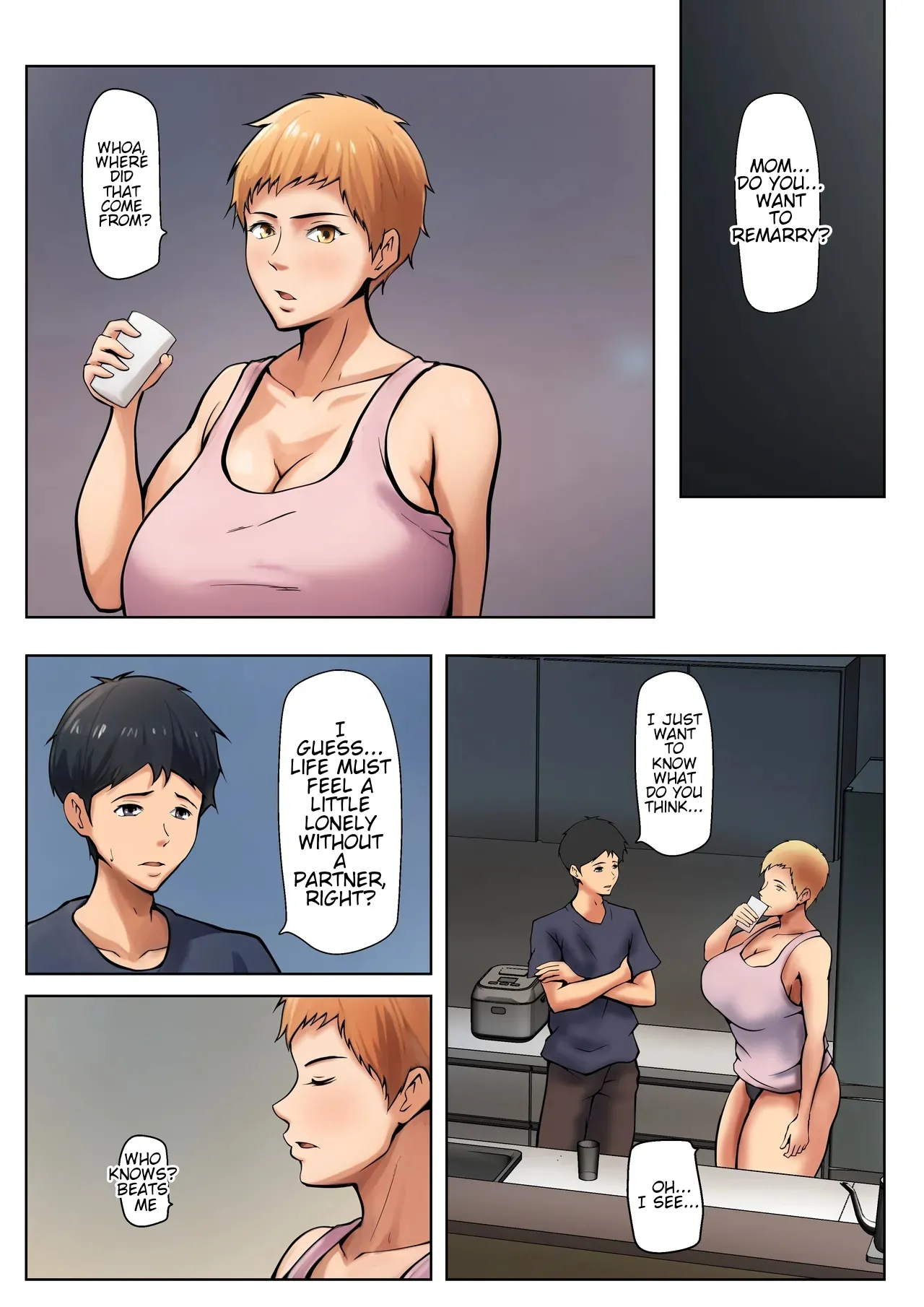 If stepmother and stepson lived together, it would be something like this. page 22