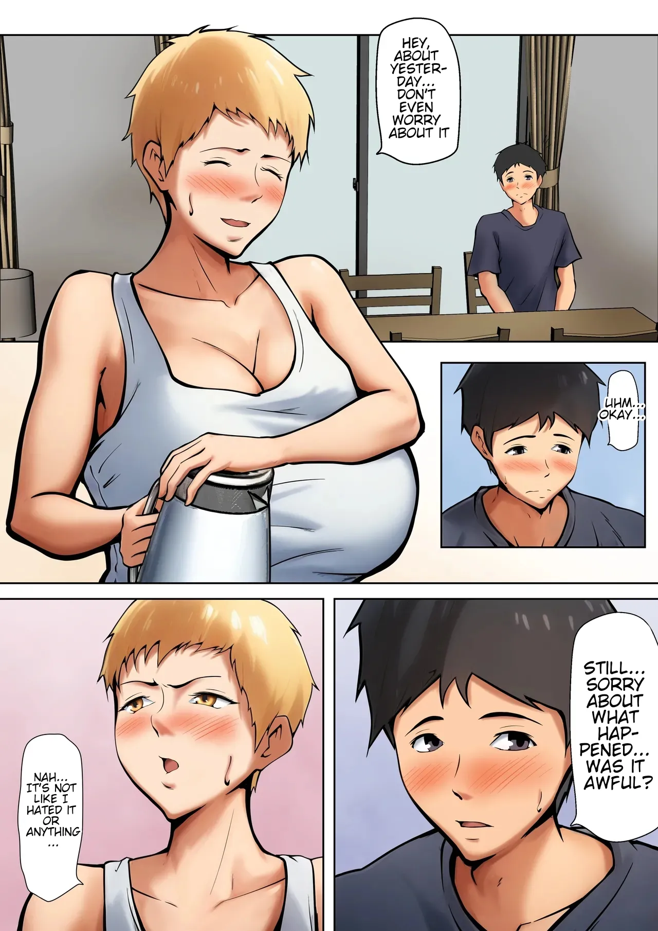 If stepmother and stepson lived together, it would be something like this. page 56