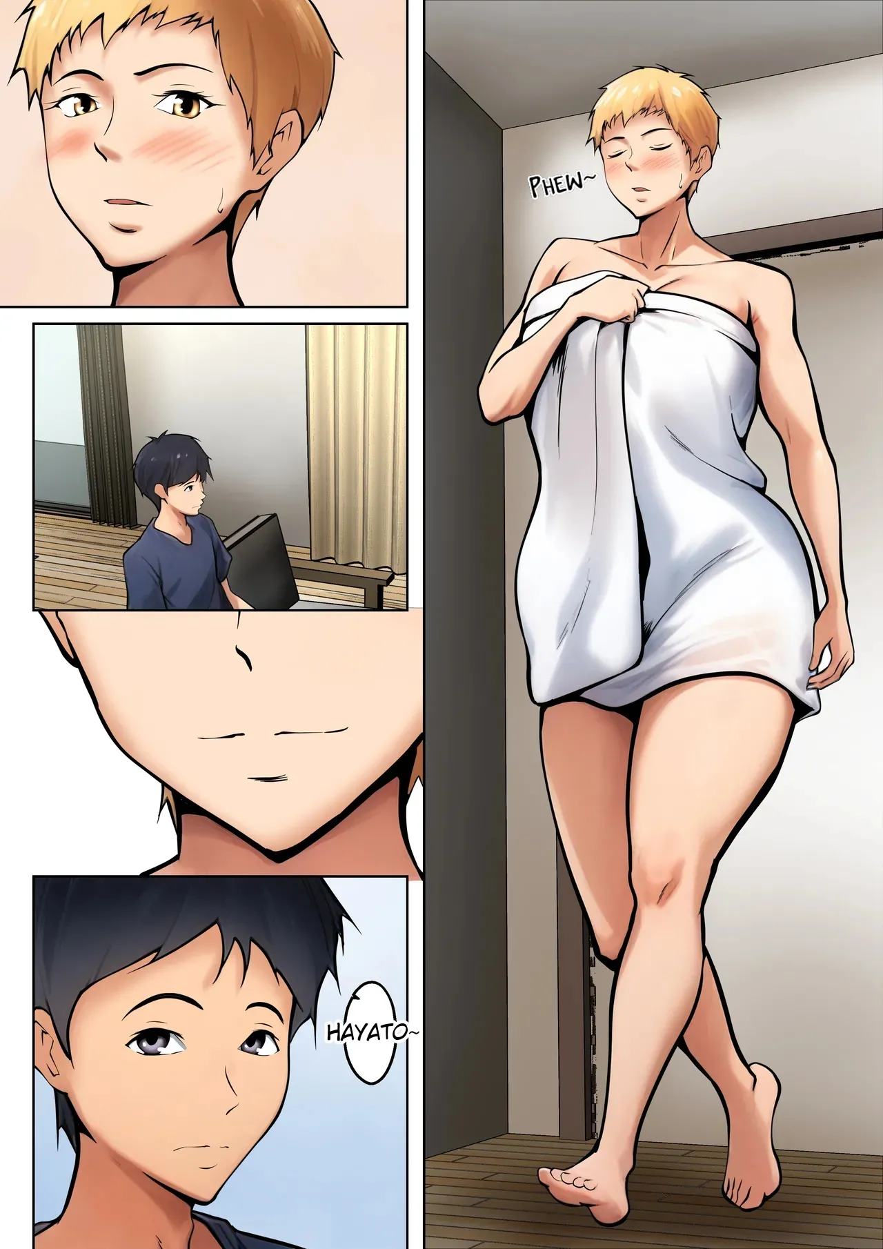 If stepmother and stepson lived together, it would be something like this. page 9