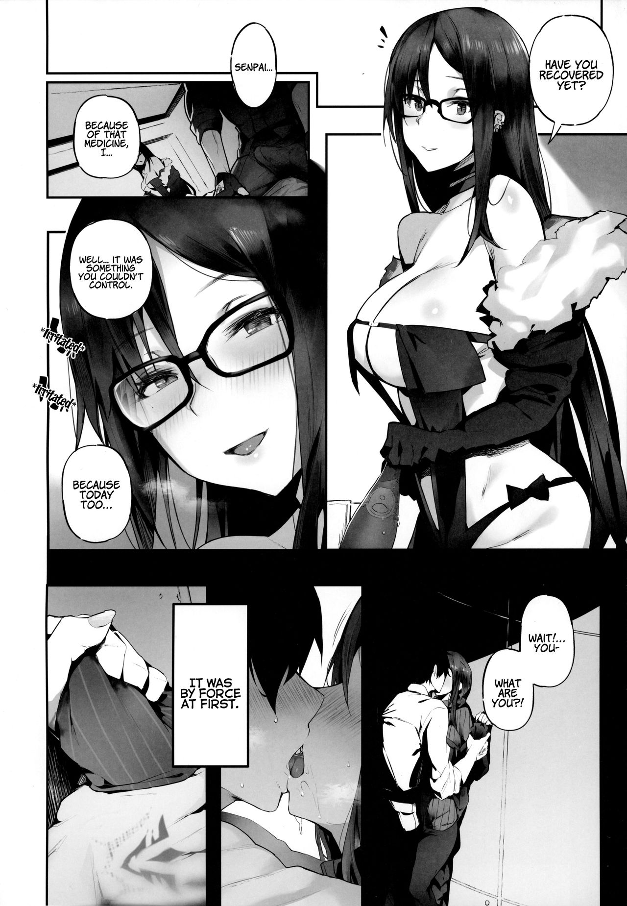 If you insist, Annoying and Perverted Kouhai page 3