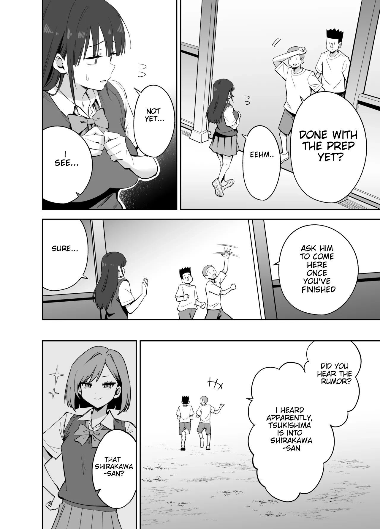 If you're going to use my socks to masturbate, then I have every right to play with your cock. Right? page 14
