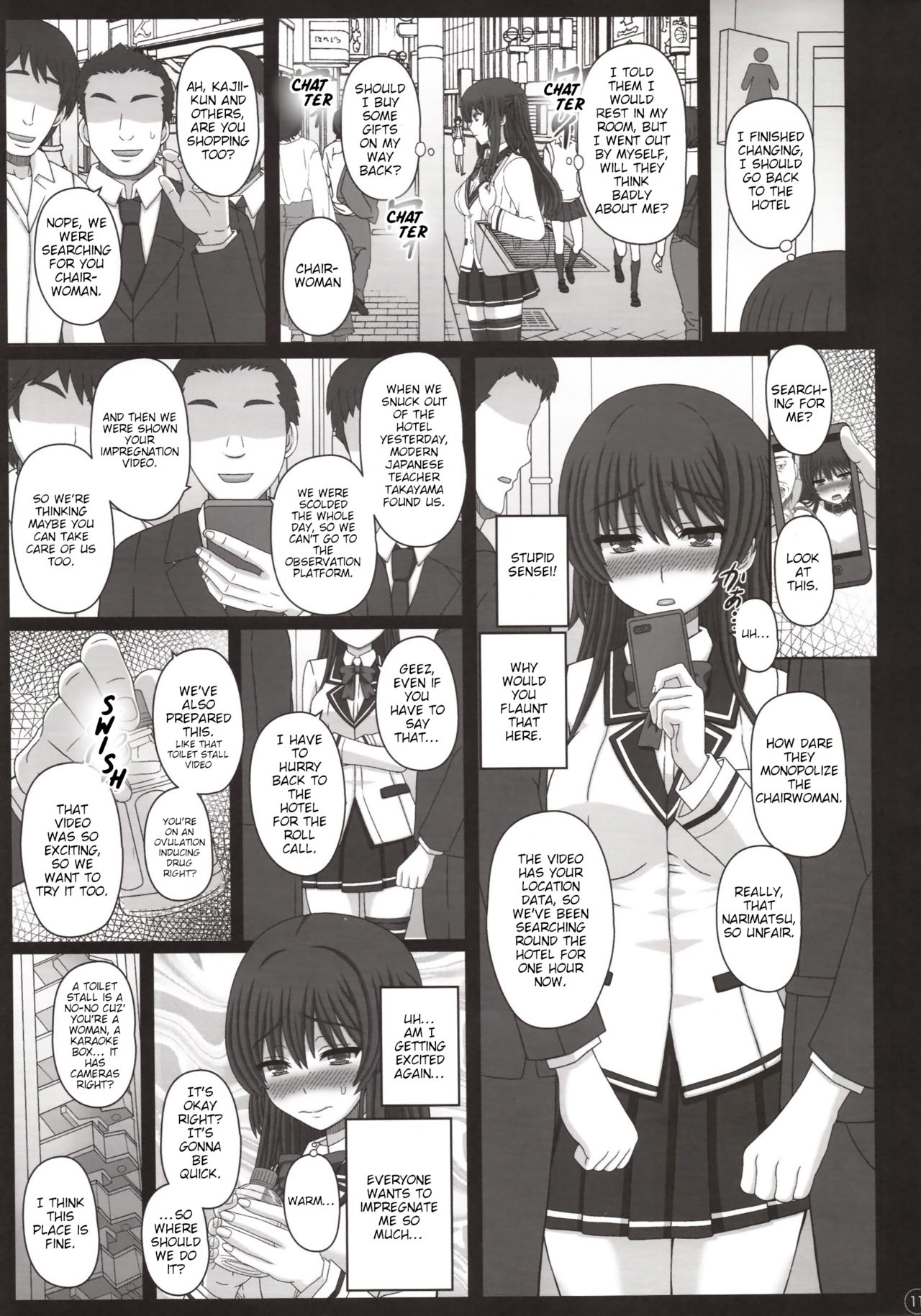 Iinchou wa Class no Ninshin Pet 3 page 10