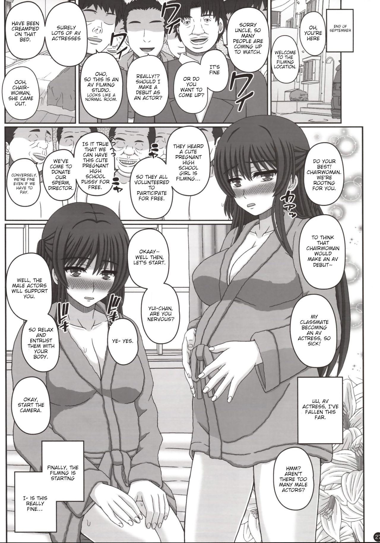 Iinchou wa Class no Ninshin Pet 3 page 26