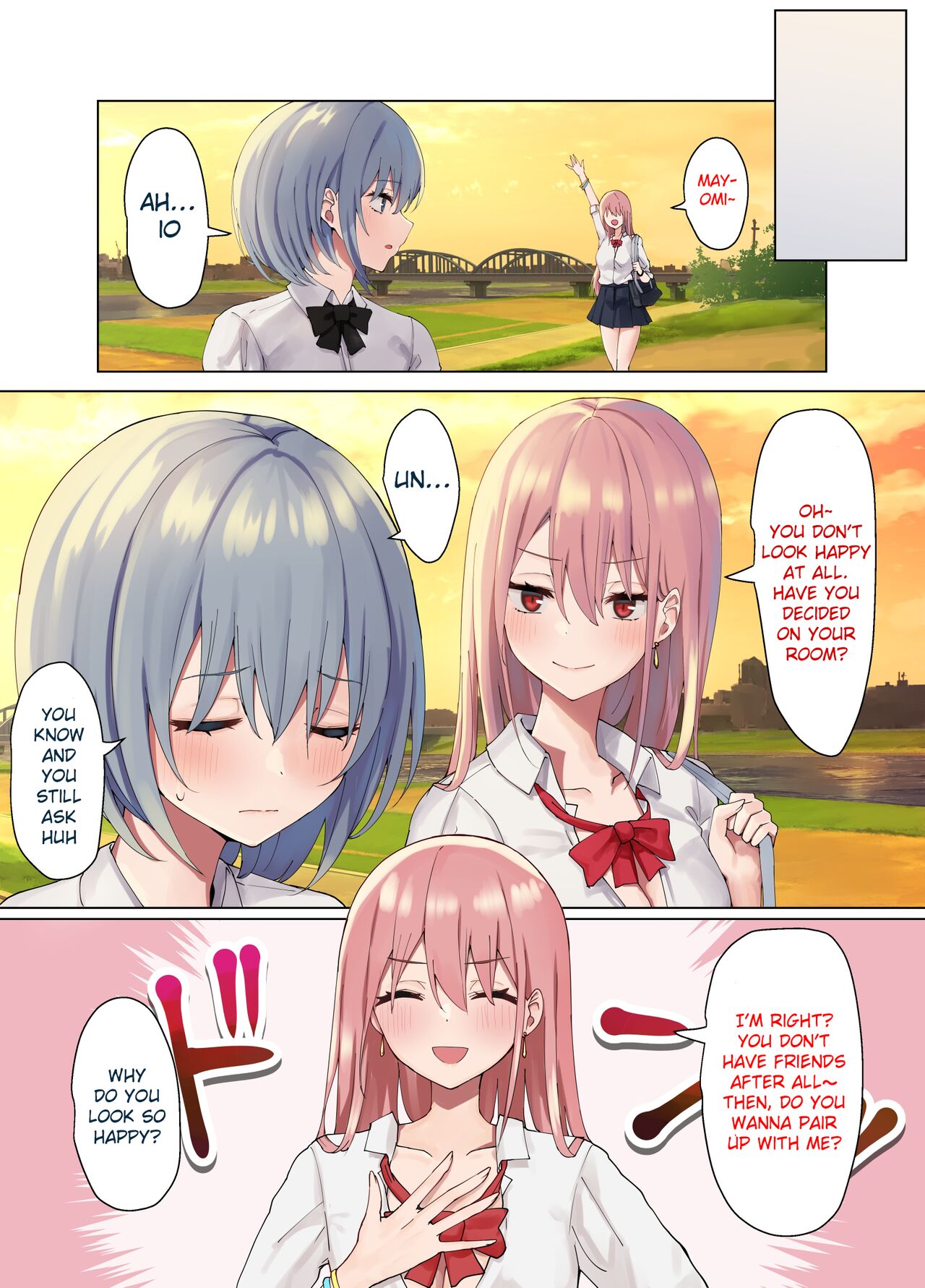 Ijimerarekko no Nekura Onna ga Jitsu wa Dohentai de Ijimekko no Ubu na Gal ni Shikaeshi o Suru Yuri 3 page 4
