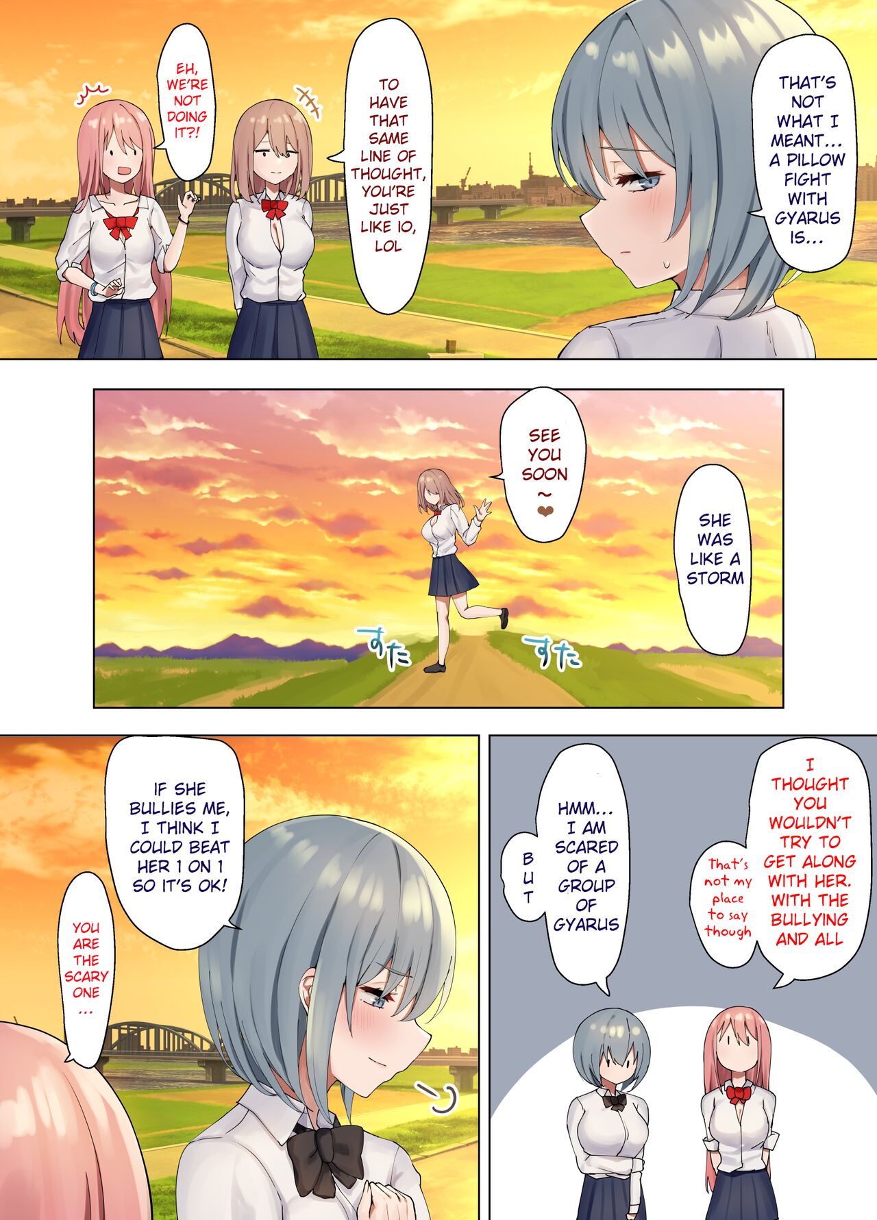 Ijimerarekko no Nekura Onna ga Jitsu wa Dohentai de Ijimekko no Ubu na Gal ni Shikaeshi o Suru Yuri 3 page 7