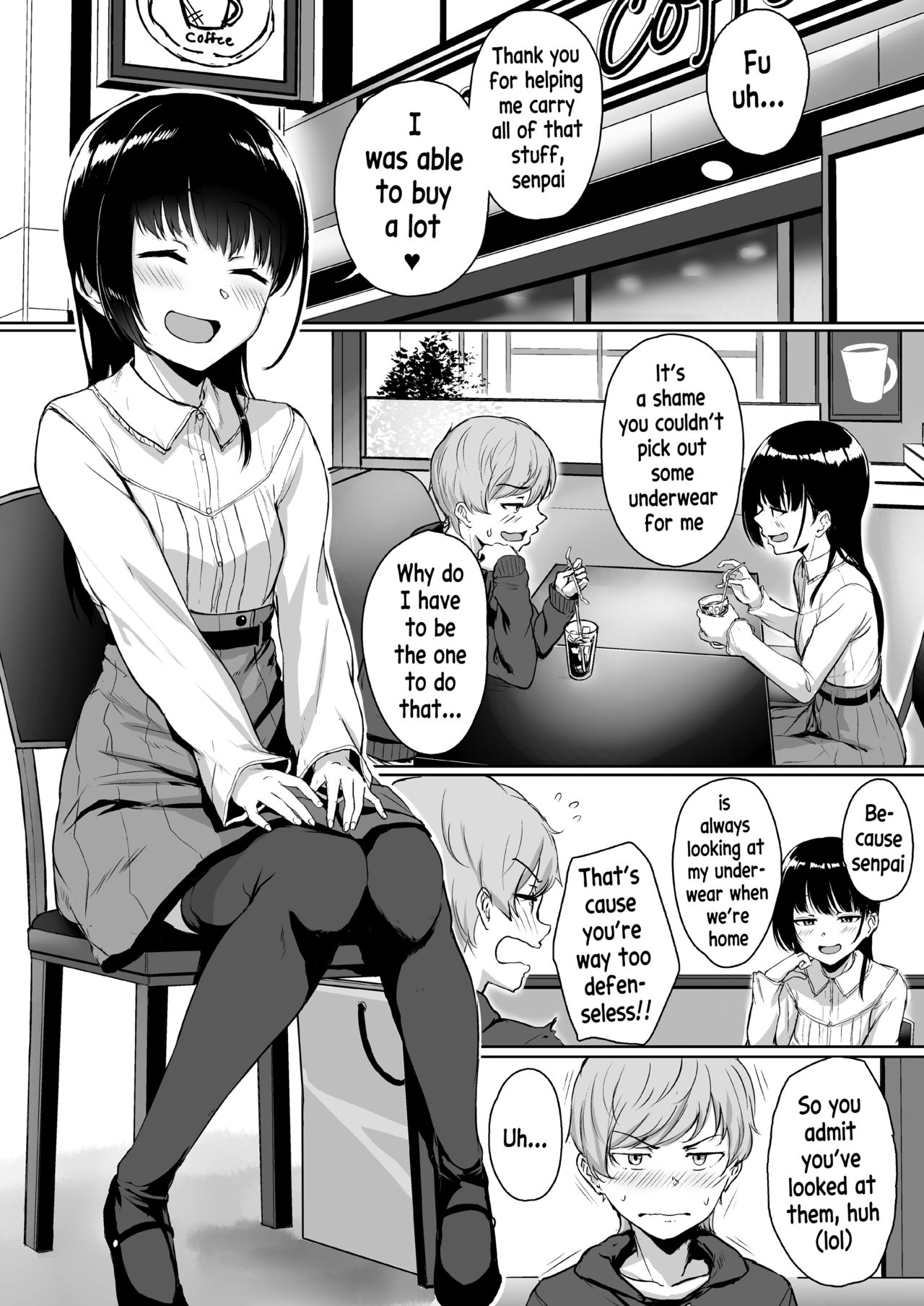 Ijiwaru de Amaama ~Kouhai Kanojo ni Tekoki de Aisarereru Ohanashi~ page 2