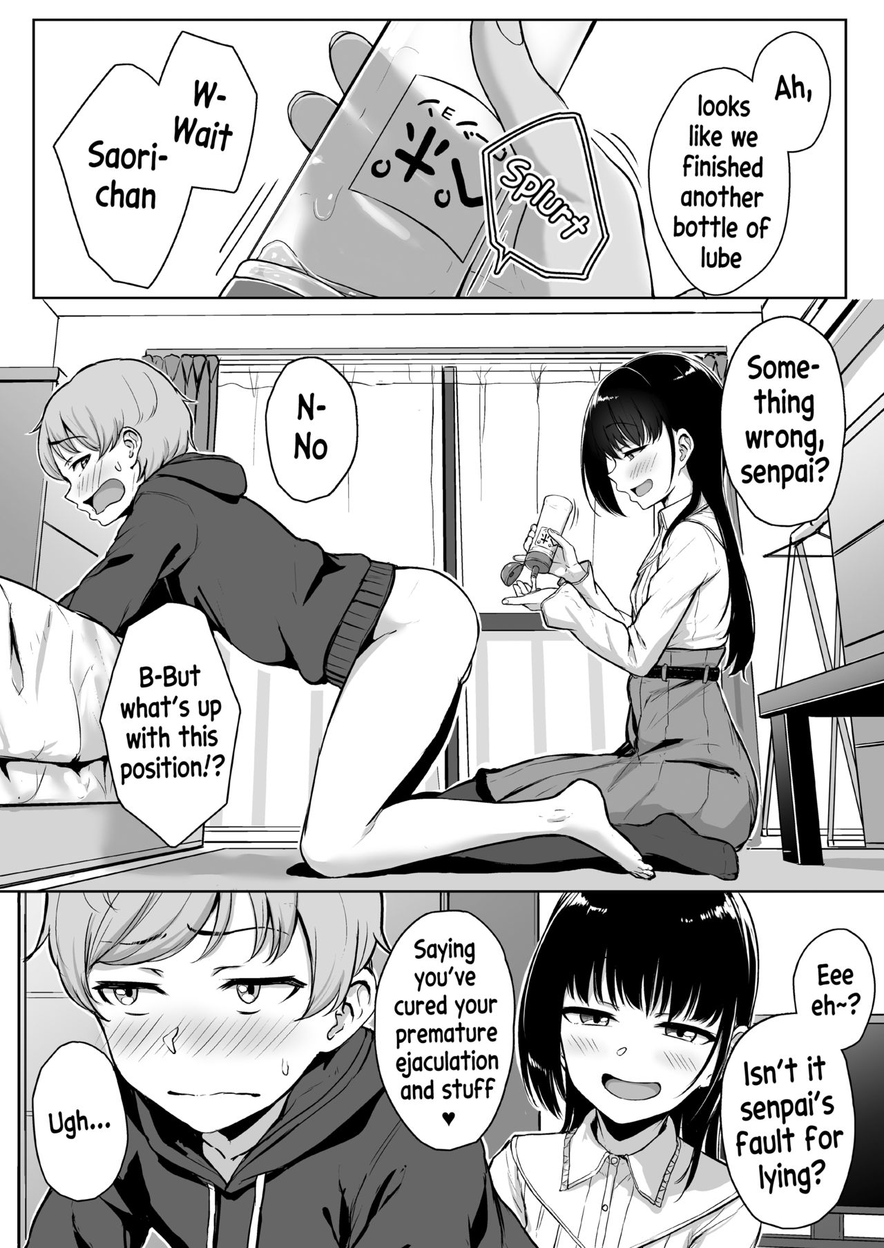 Ijiwaru de Amaama ~Kouhai Kanojo ni Tekoki de Aisarereru Ohanashi~ page 26