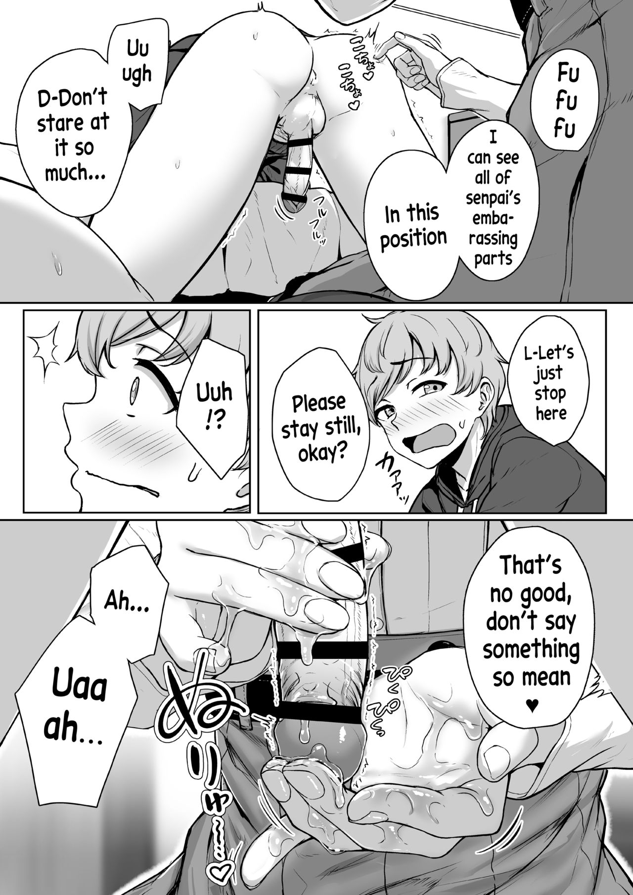 Ijiwaru de Amaama ~Kouhai Kanojo ni Tekoki de Aisarereru Ohanashi~ page 27