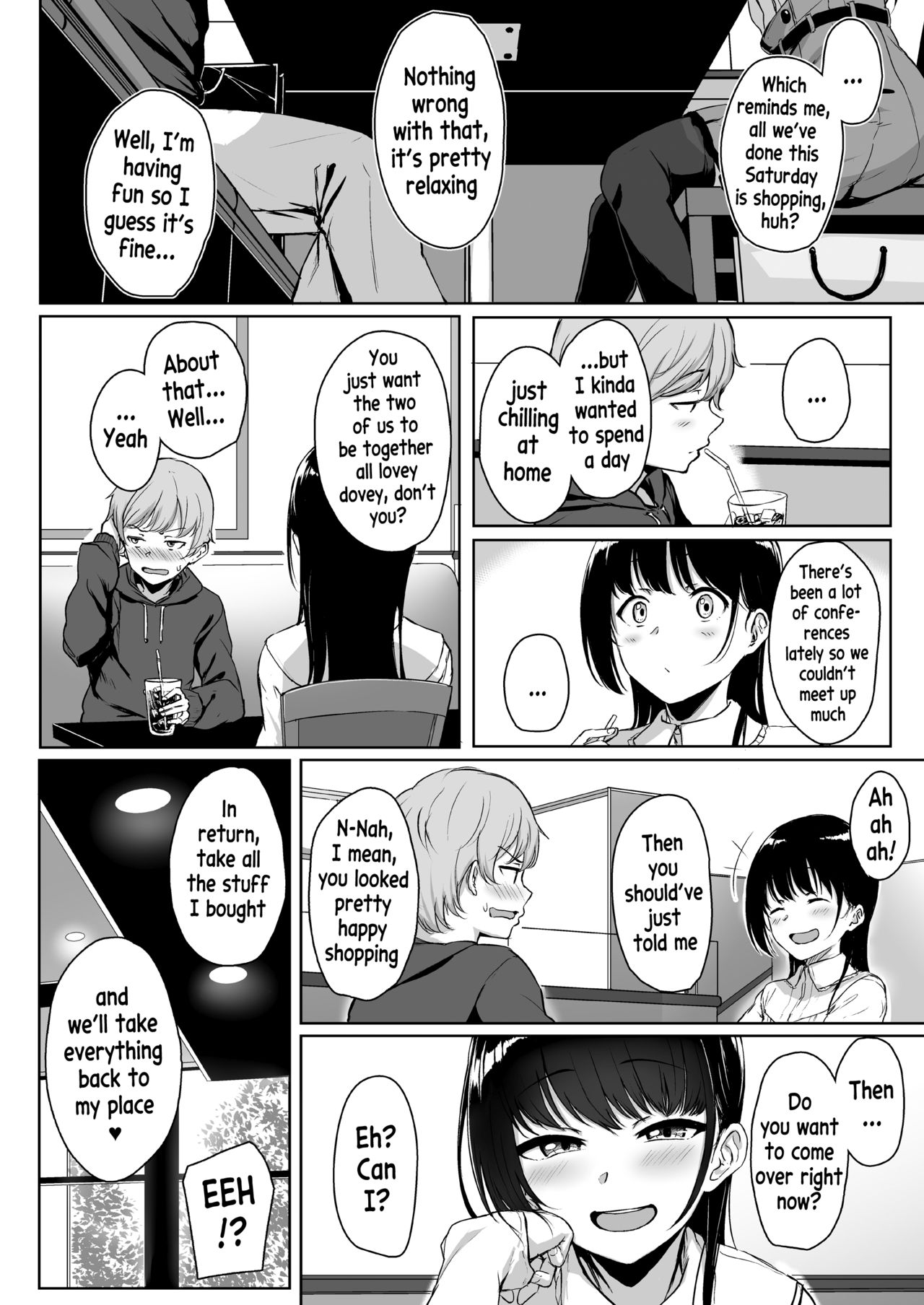 Ijiwaru de Amaama ~Kouhai Kanojo ni Tekoki de Aisarereru Ohanashi~ page 3