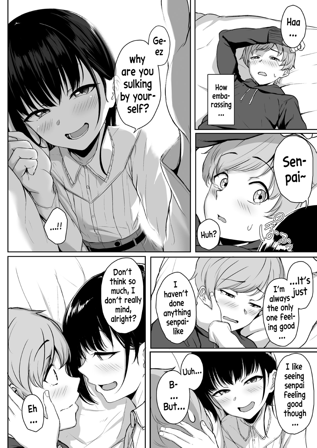 Ijiwaru de Amaama ~Kouhai Kanojo ni Tekoki de Aisarereru Ohanashi~ page 49