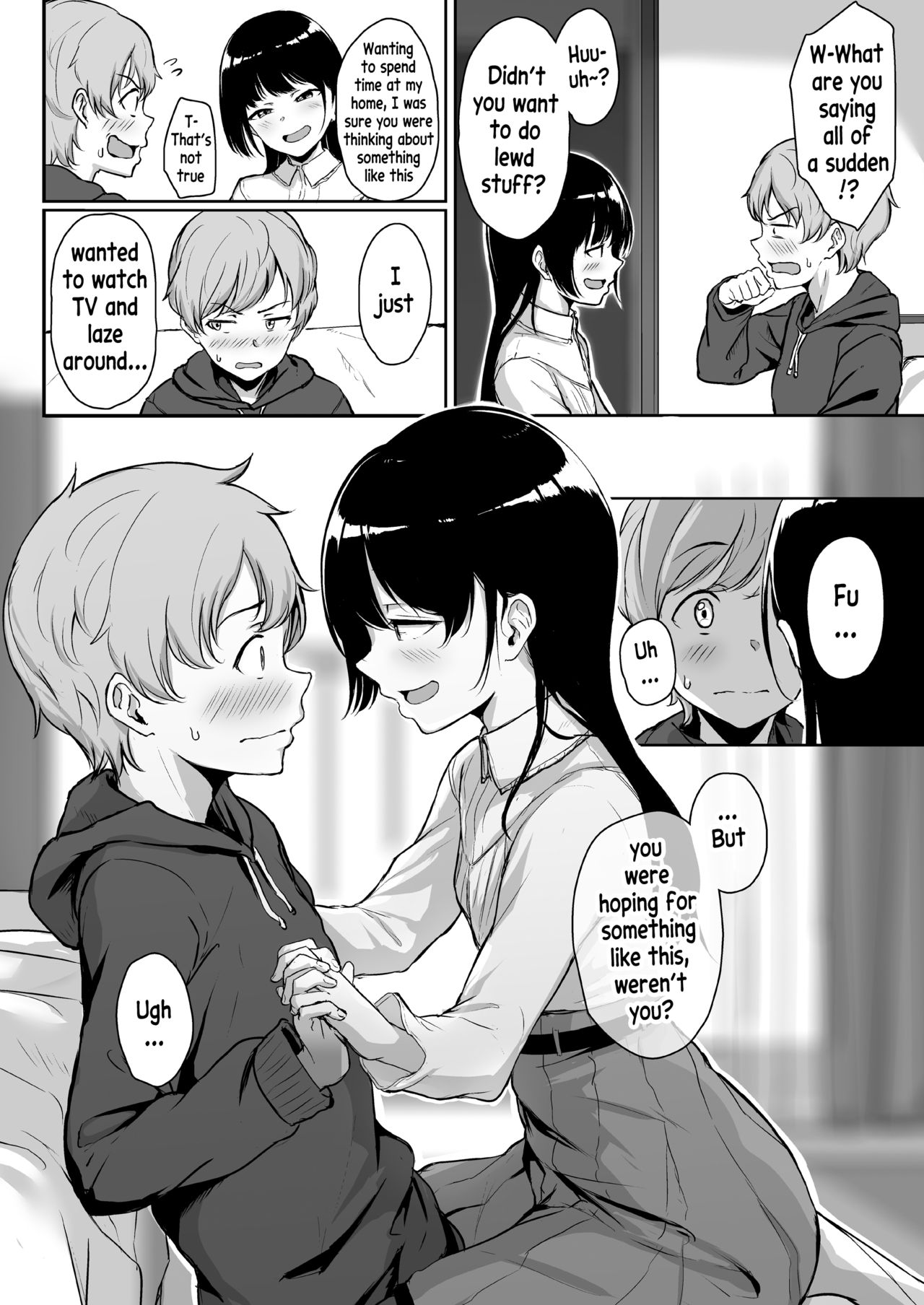 Ijiwaru de Amaama ~Kouhai Kanojo ni Tekoki de Aisarereru Ohanashi~ page 5