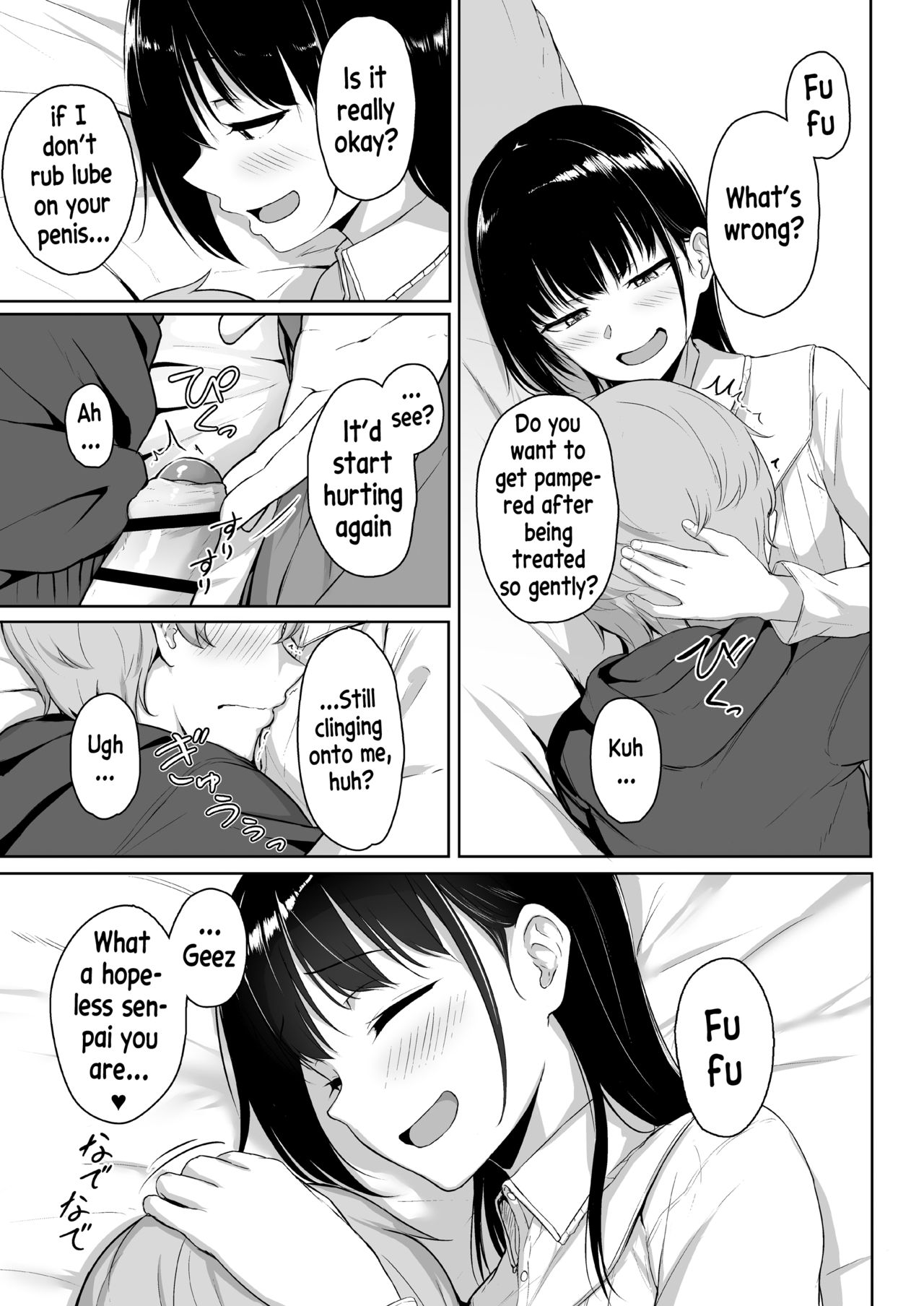 Ijiwaru de Amaama ~Kouhai Kanojo ni Tekoki de Aisarereru Ohanashi~ page 52