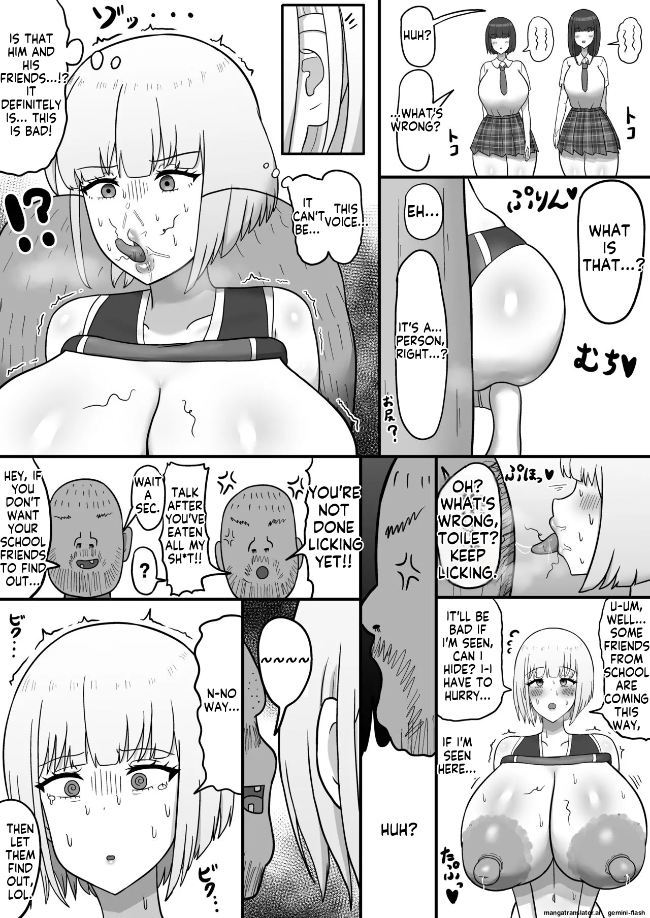 Ikemen Joshi no Volley-bu Kanojo ga Homeless ni Netorareru Hanashi page 18