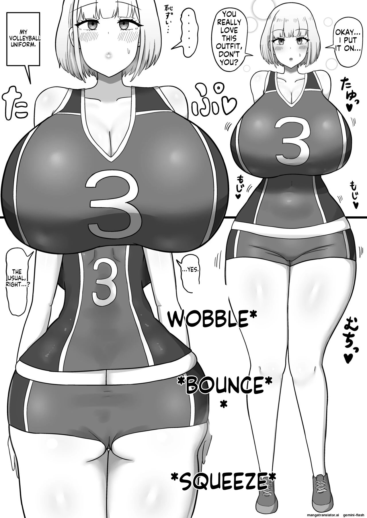 Ikemen Joshi no Volley-bu Kanojo ga Homeless ni Netorareru Hanashi page 4