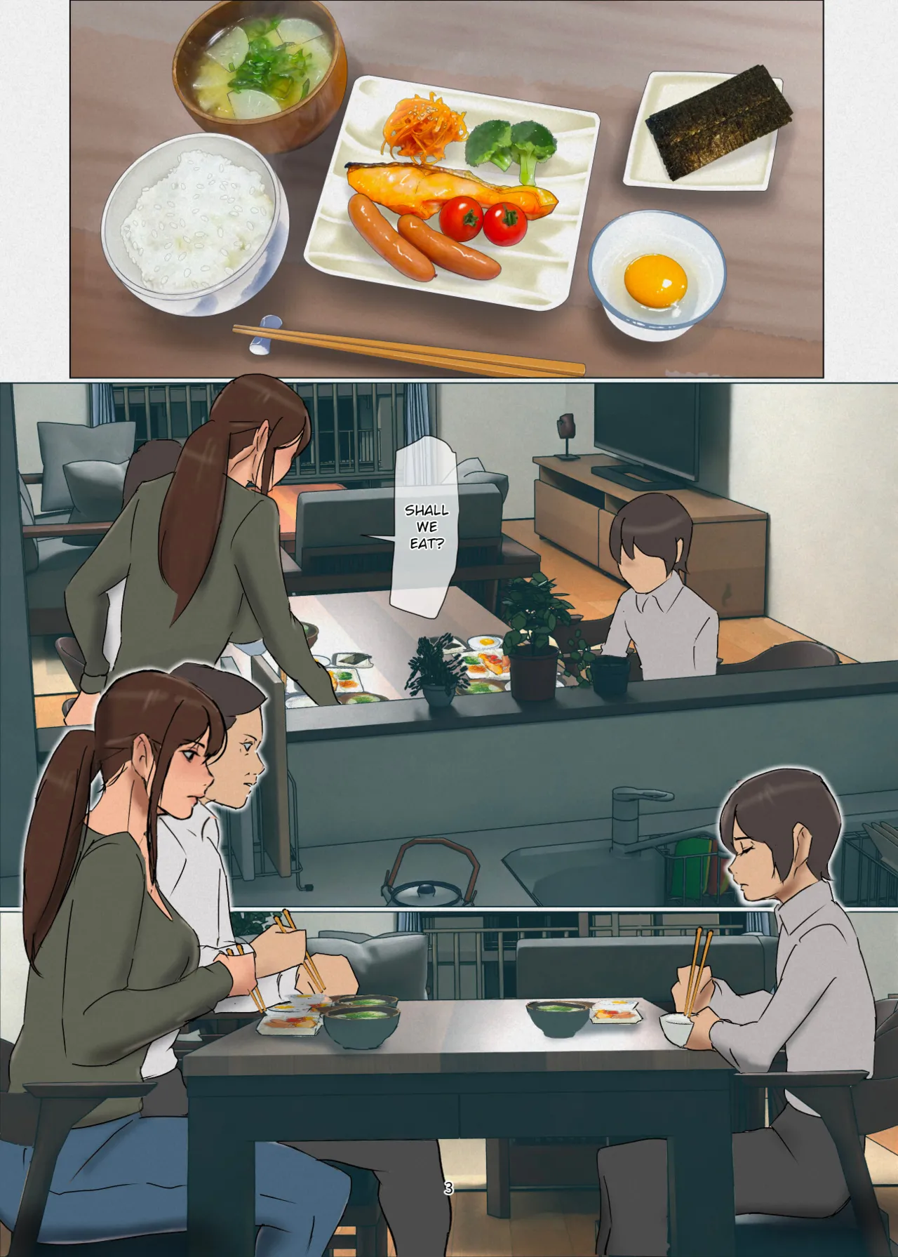 Ikenie no Haha 4 page 3