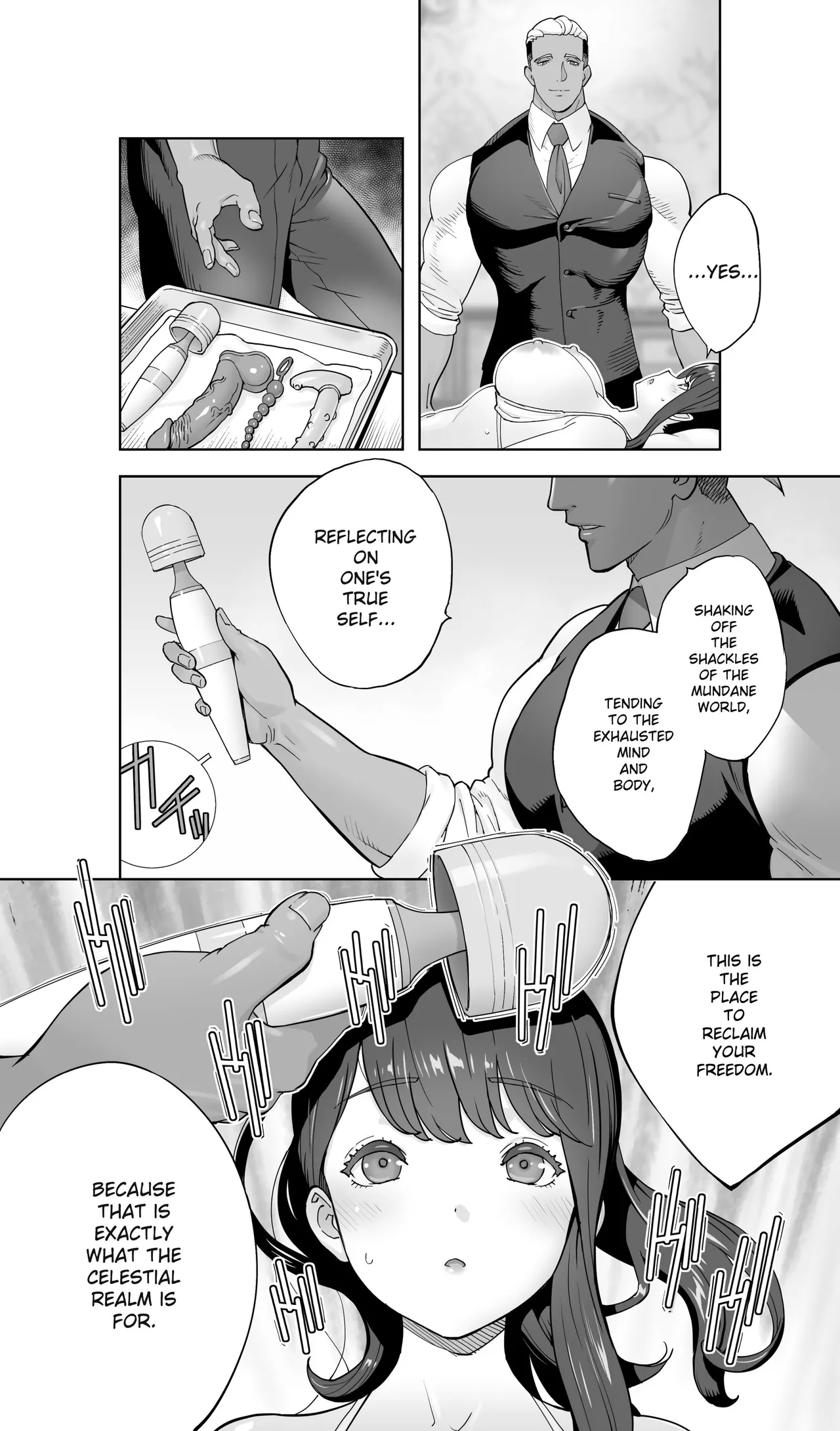 Iki Jigoku Refle ni Tokeru Otto Tanshinfunin Hitozuma Inmou Ari page 34