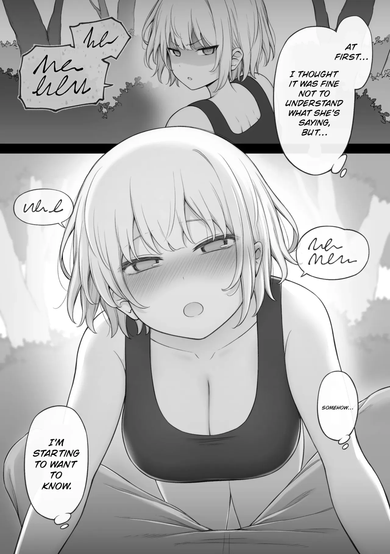 Ikoku no Onna Heishi to Mujintou Seikatsu - Living on a deserted island with a foreign female soldier page 16