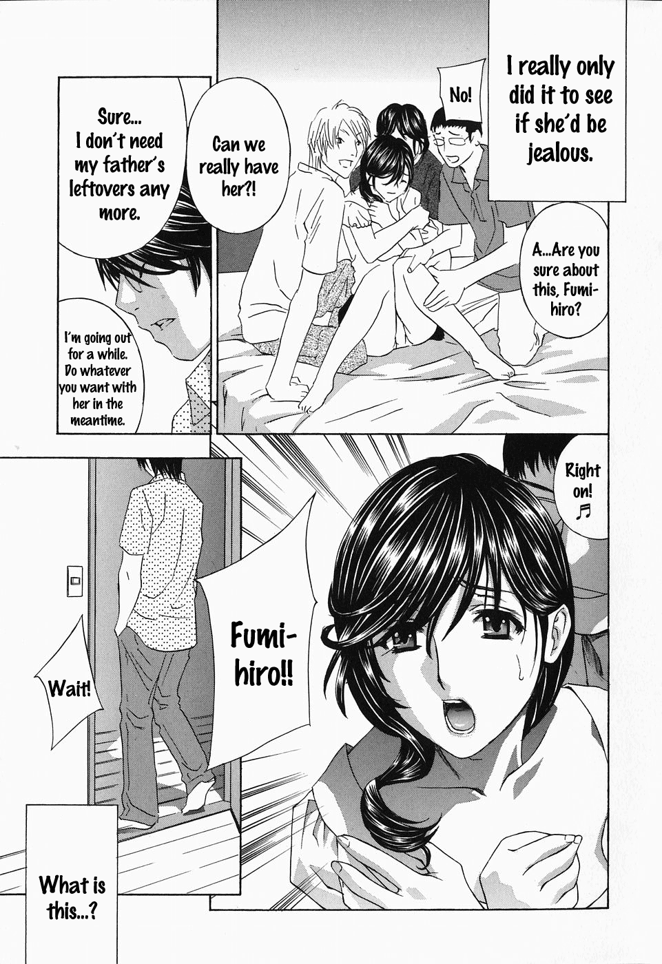 Ikumade... Piston! - Do the piston until breaking Ch. 1-7 page 186