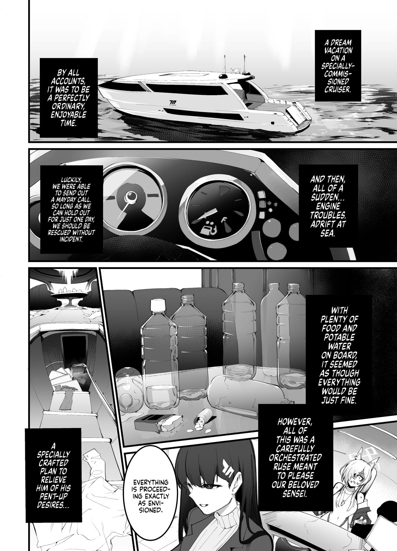 I’ll Handle Your Pent-Up Lust! Sensei! We Really Love You, So... We’ve Come Up With A Way To... Relieve You❤ 2 page 3