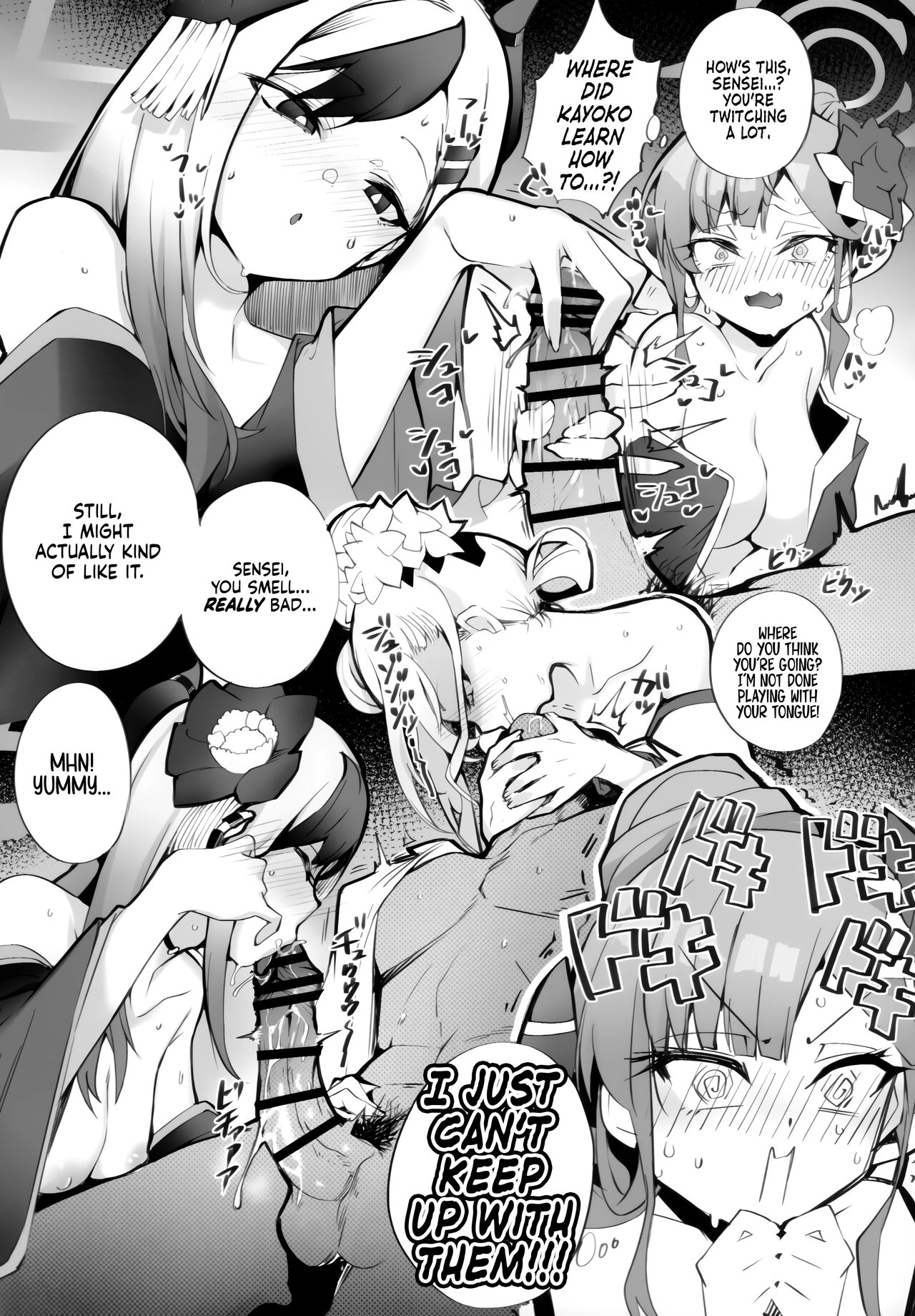 I’ll Handle Your Pent-Up Lust! Sensei! We Really Love You, So... We’ve Come Up With A Way To... Relieve You❤ page 16