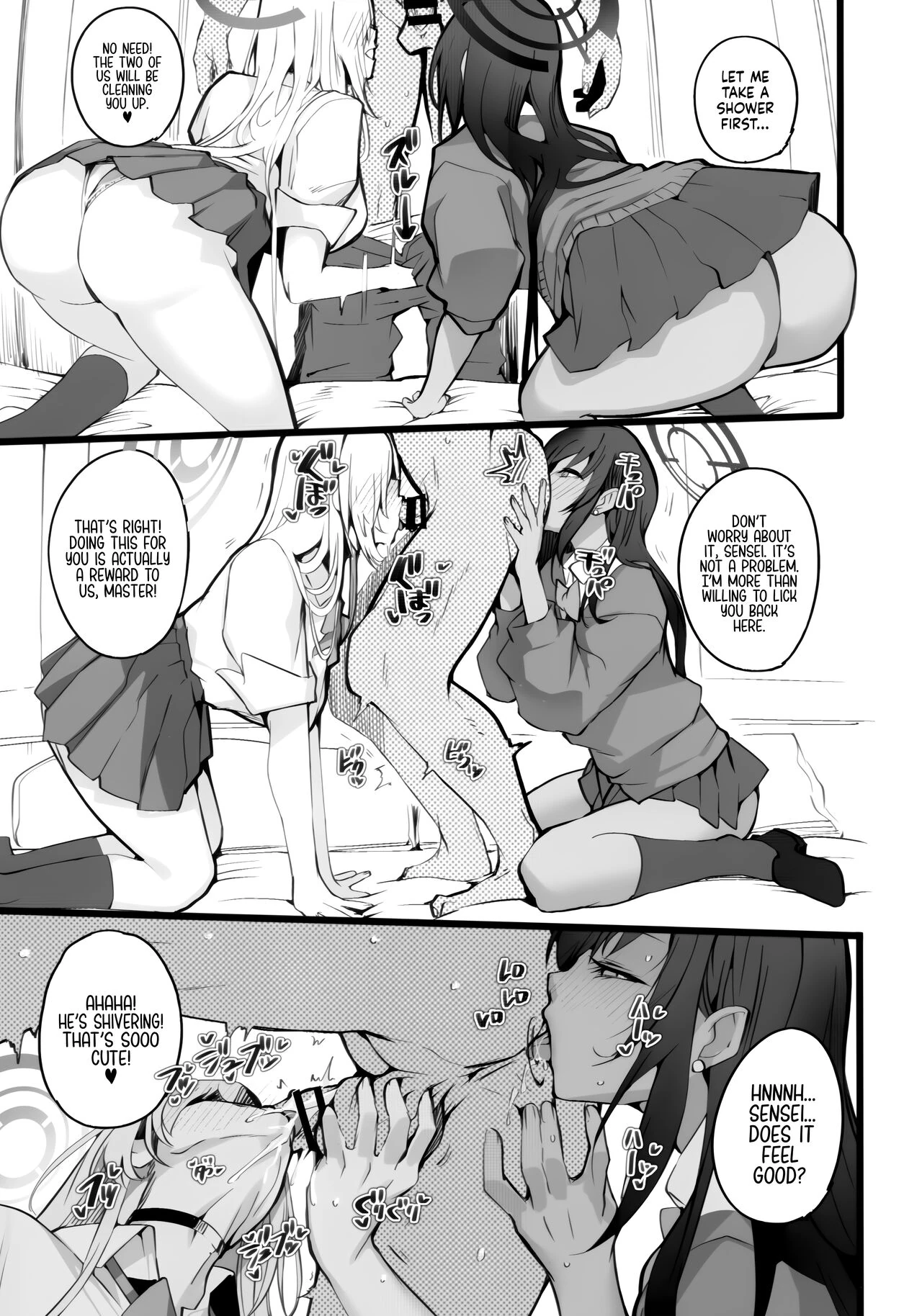 I’ll Handle Your Pent-Up Lust! Sensei! We Really Love You, So... We’ve Come Up With A Way To... Relieve You❤ page 24
