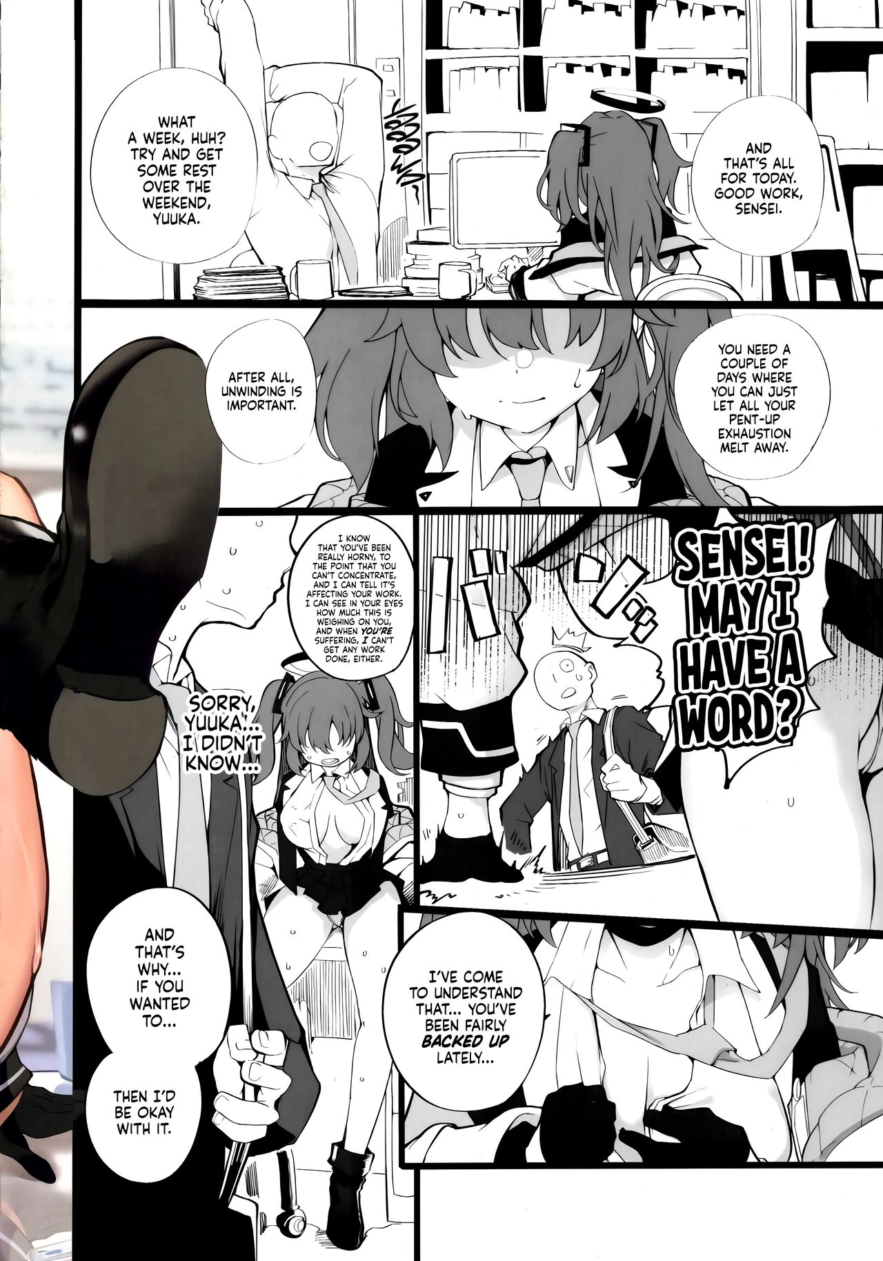 I’ll Handle Your Pent-Up Lust! Sensei! We Really Love You, So... We’ve Come Up With A Way To... Relieve You❤ page 3