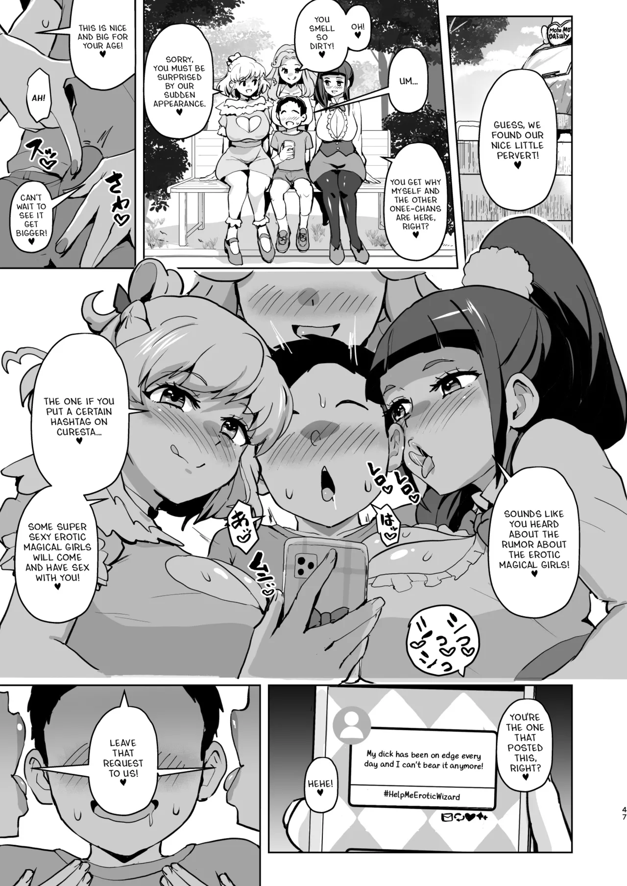 Ima Goshujin-sama Daisuki no Dosukebe Ero Mahou Tsukai tte Iimashita!? page 46