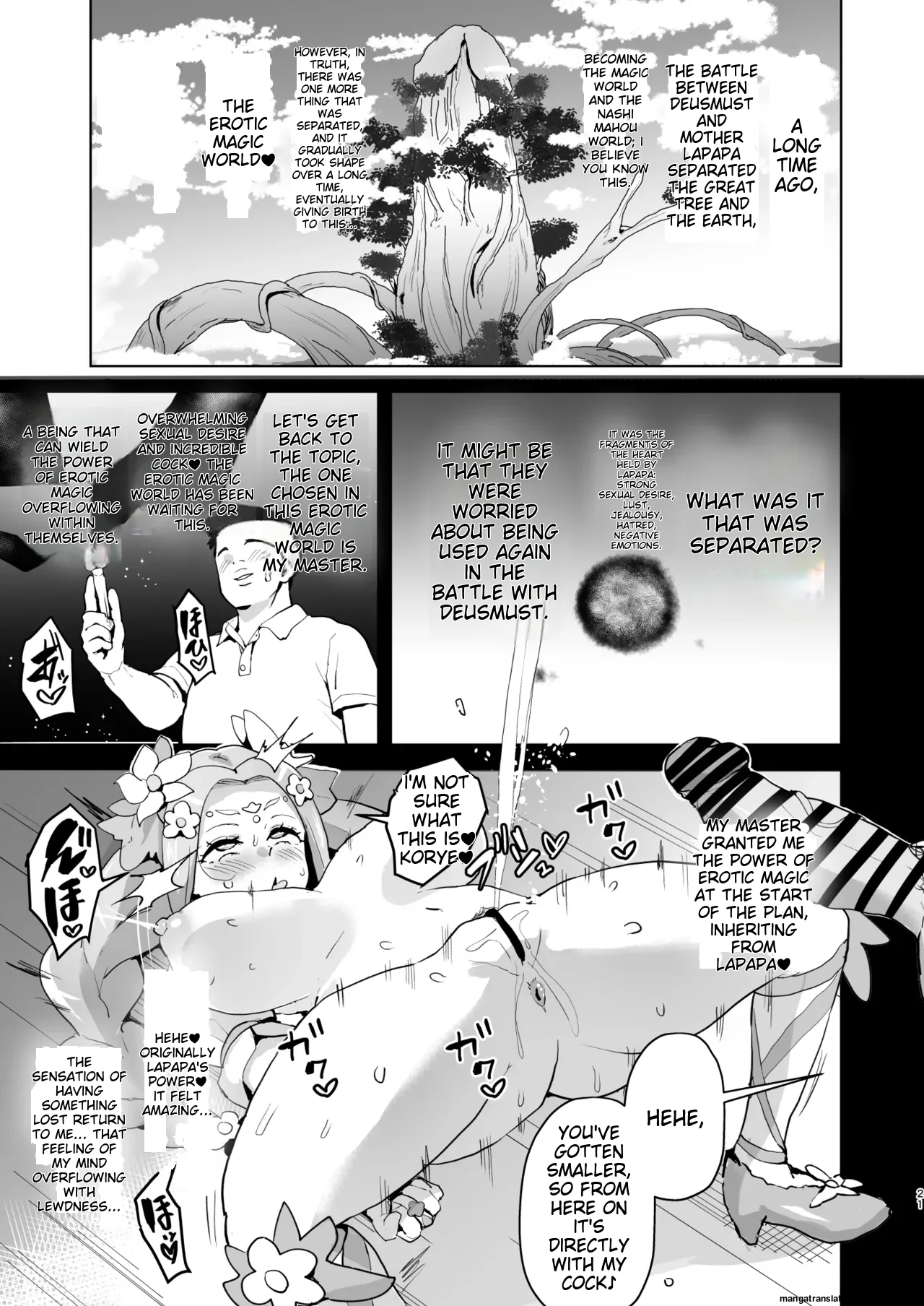 Ima Goshujin-sama Daisuki no Dosukebe Ero Mahou Tsukai tte Iimashita!? page 21