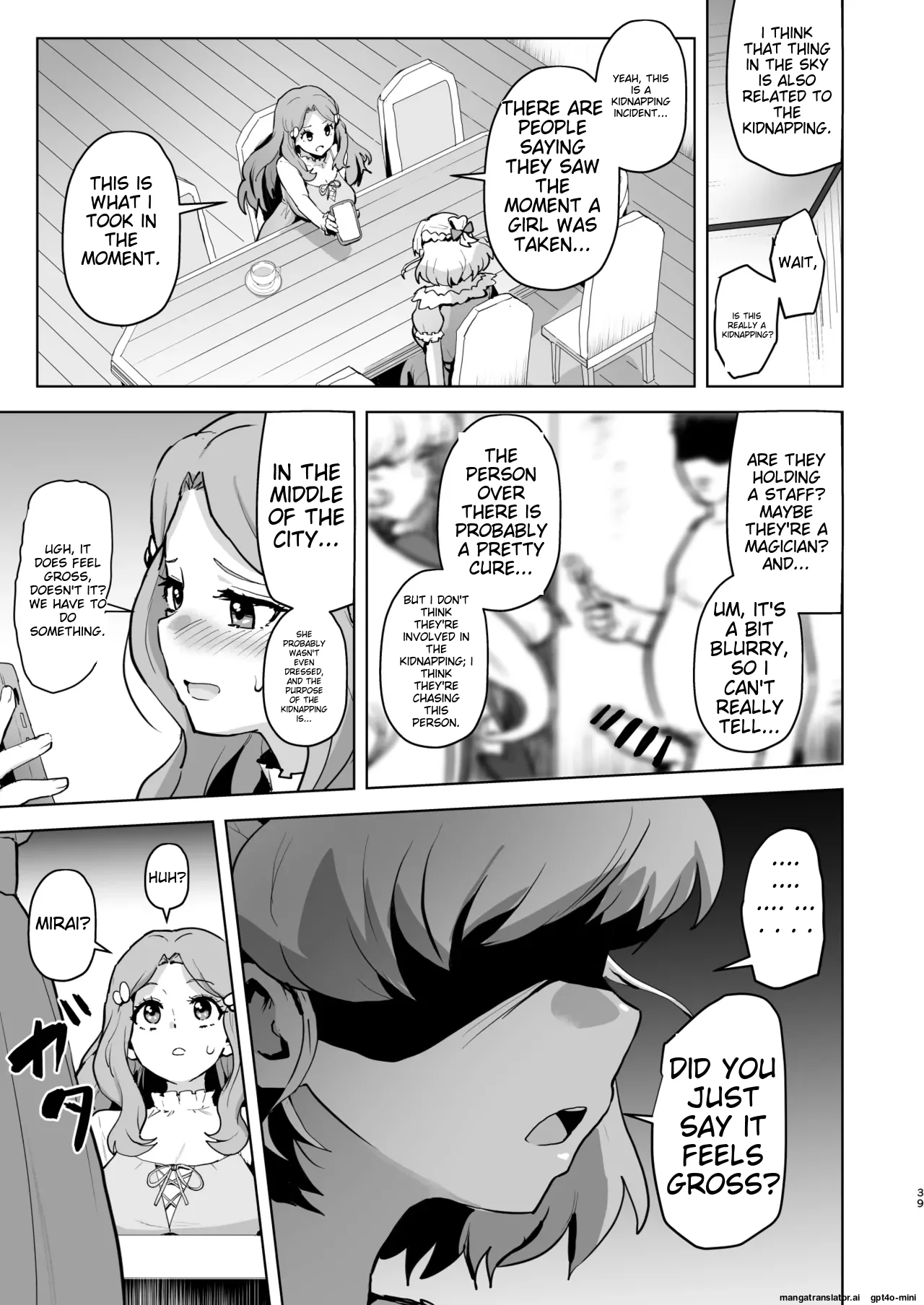 Ima Goshujin-sama Daisuki no Dosukebe Ero Mahou Tsukai tte Iimashita!? page 39