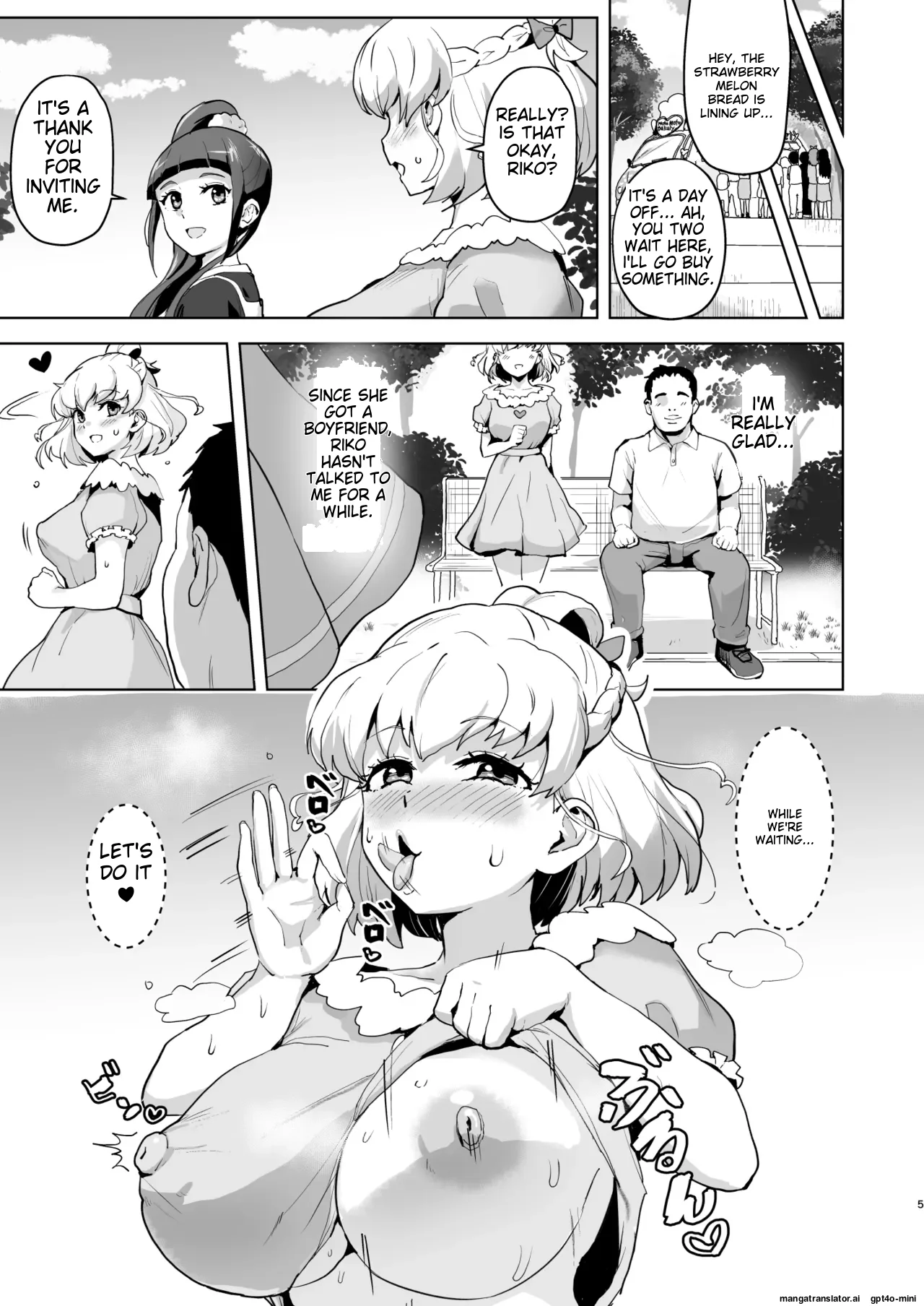 Ima Goshujin-sama Daisuki no Dosukebe Ero Mahou Tsukai tte Iimashita!? page 5