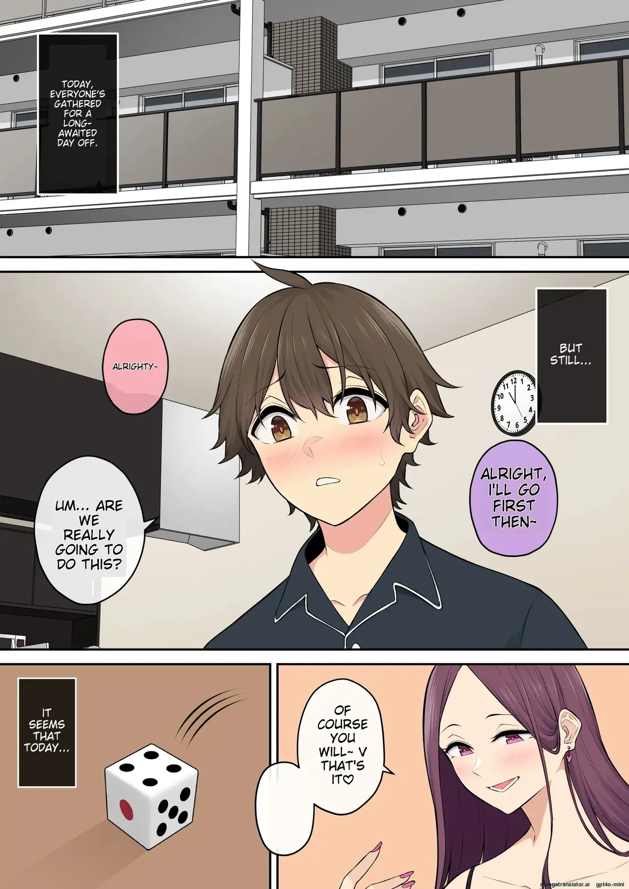 Imaizumi Brings All The Gyarus To His House 7 page 2