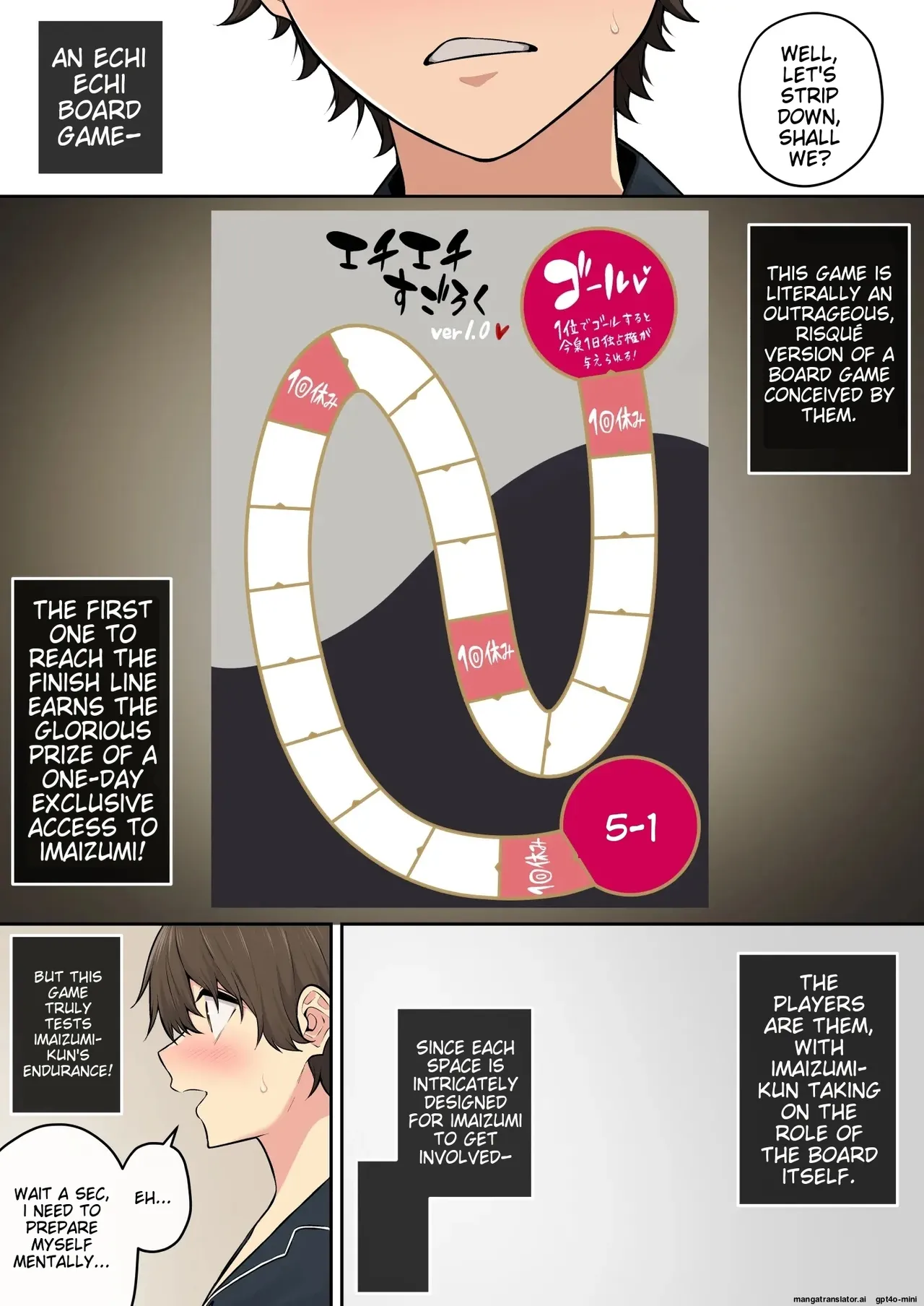 Imaizumi Brings All The Gyarus To His House 7 page 4
