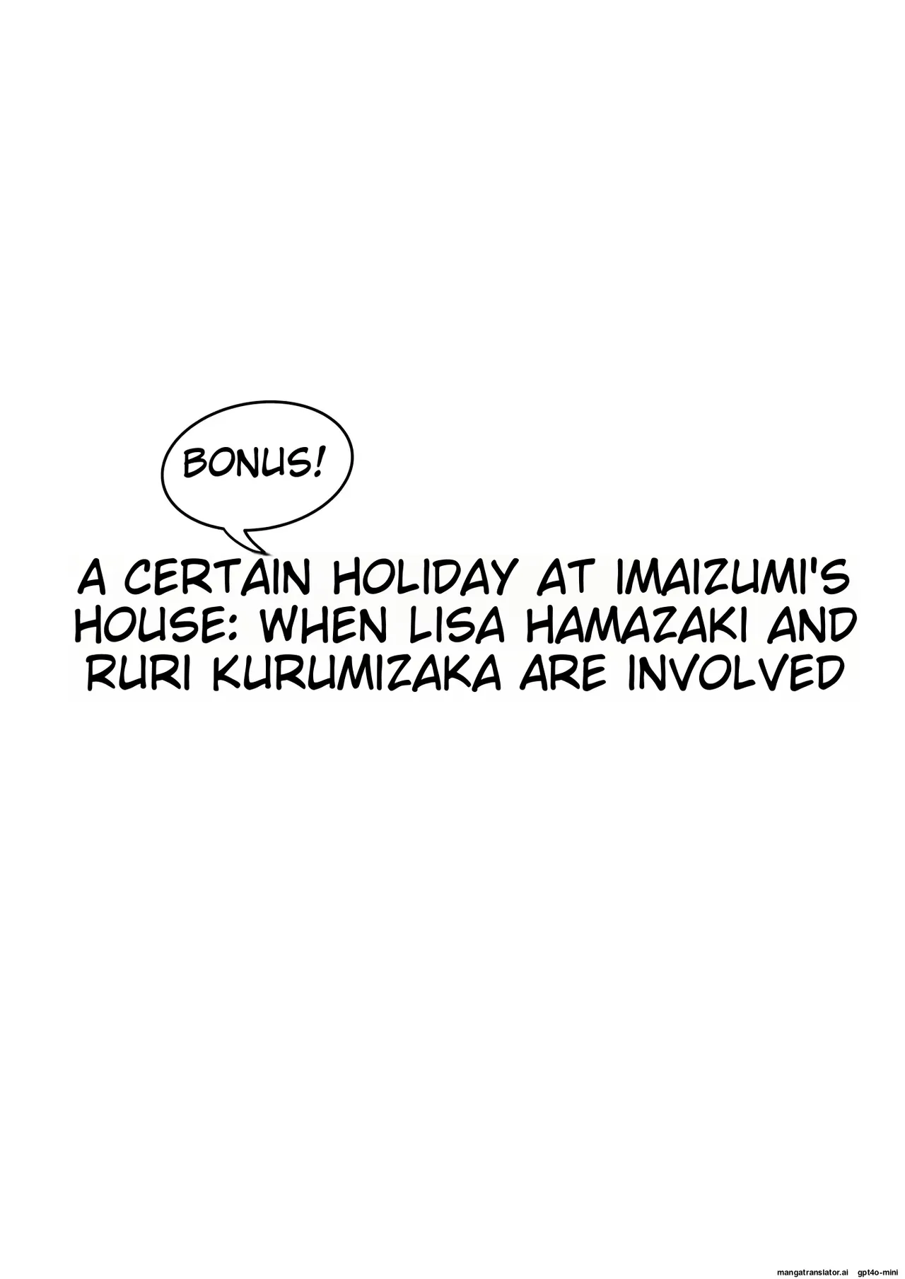 Imaizumi Brings All The Gyarus To His House 7 page 95
