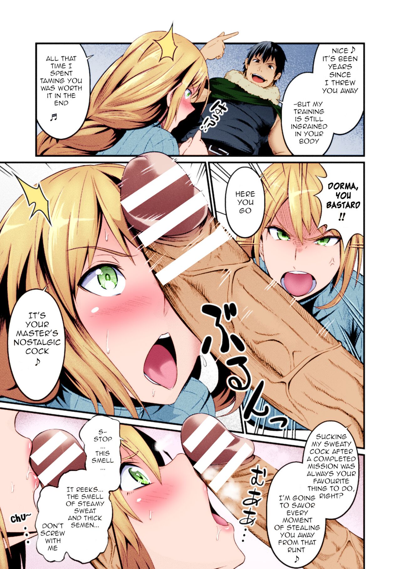 Immoral Drop Kanojo no Medorei ni Modotta Hi Immoral Drop - The Day My Lover Fell Back Into Slavery page 9