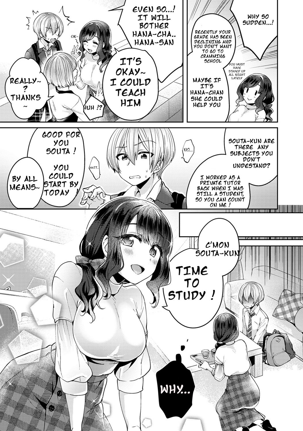 Immoral Pure Love -NTRed by younger boy...- Ch. 1 page 10
