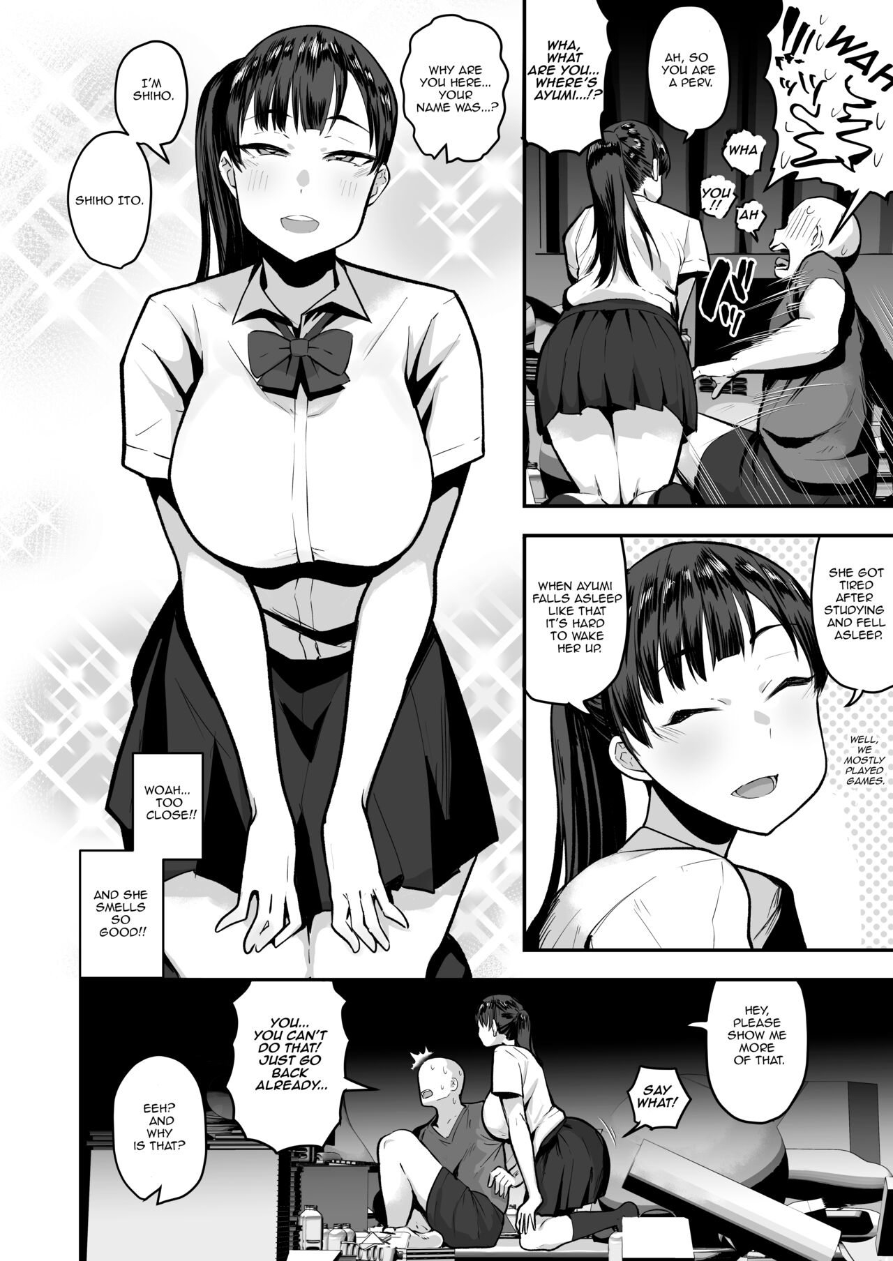 Imouto no Tomodachi ga Dosukebe Taishuu Fechi Sugite, Inkya no Ore to Kikenbi Nakadashi Hamemakuri page 8