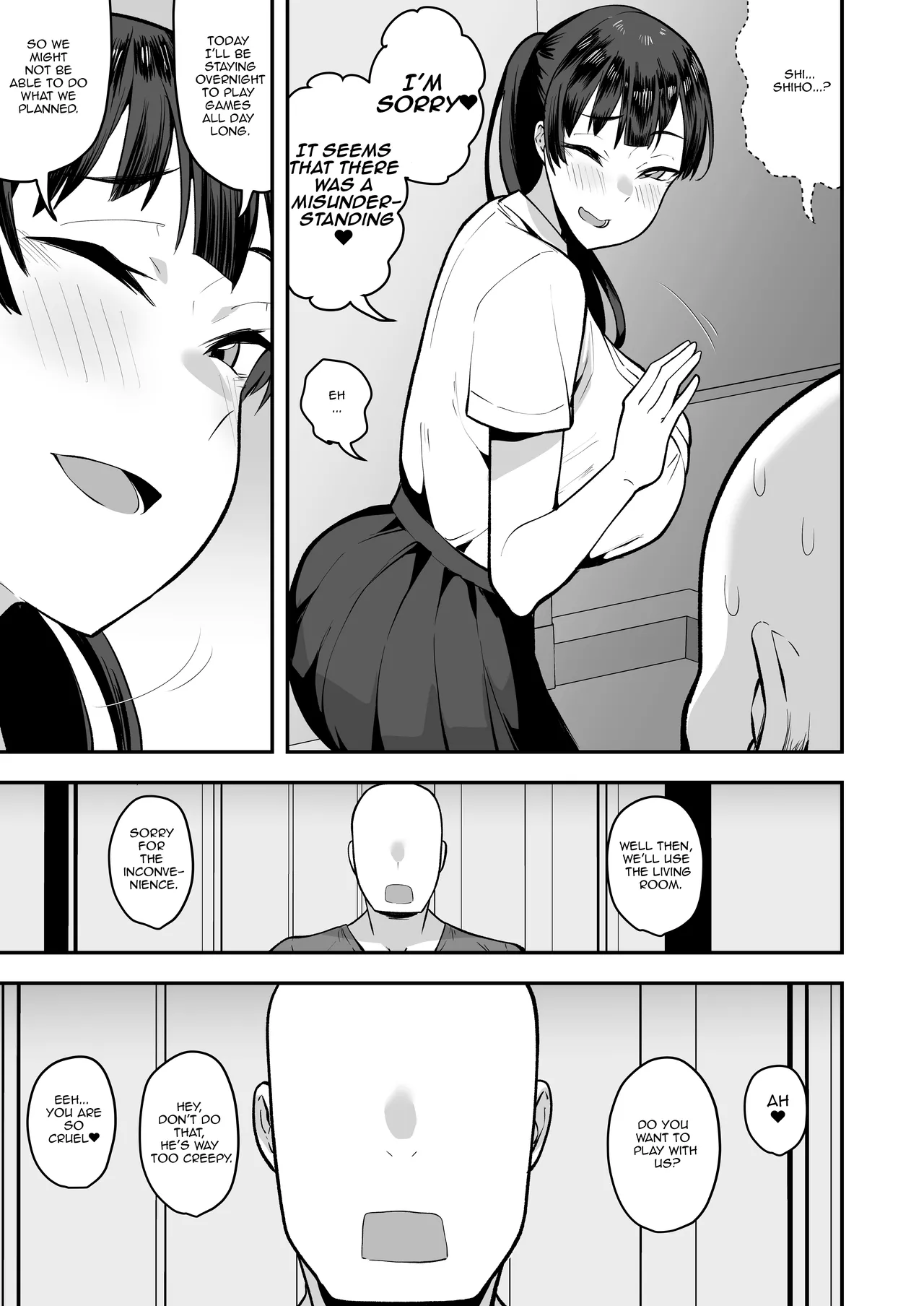 Imouto no Tomodachi ga Dosukebe Taishuu Feti Sugite, InCha no Ore to Kikenbi Nakadashi Hamemakuri page 40