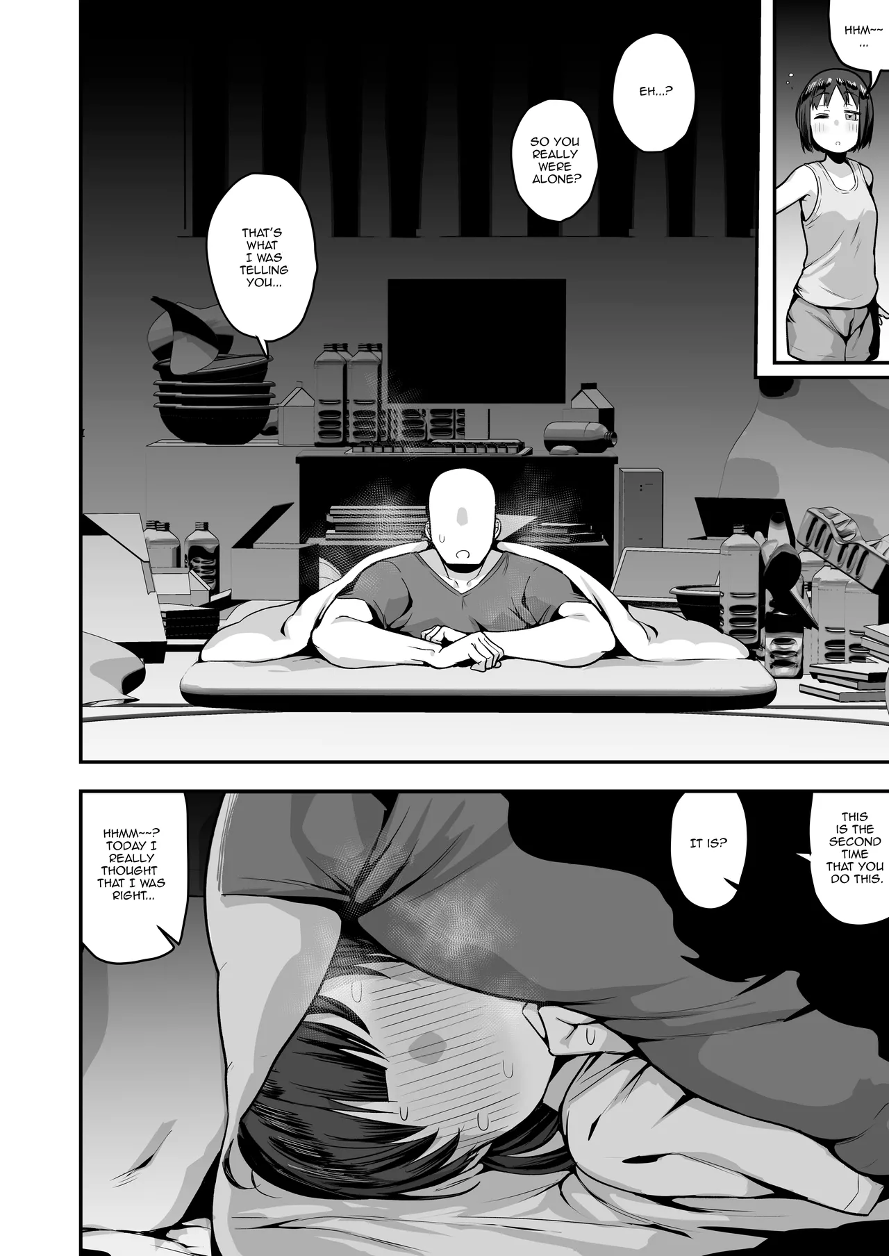 Imouto no Tomodachi ga Dosukebe Taishuu Feti Sugite, InCha no Ore to Kikenbi Nakadashi Hamemakuri page 74