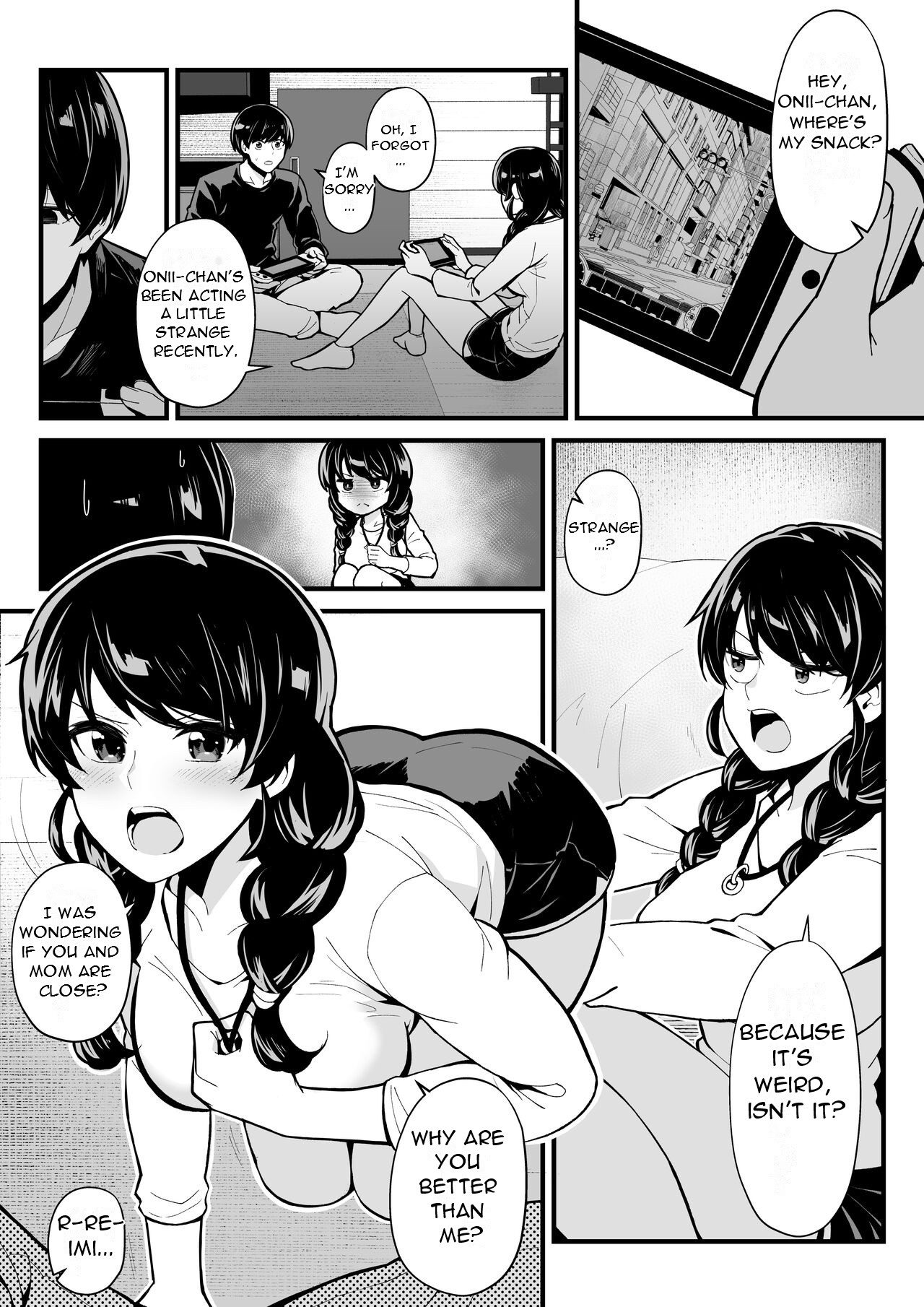 Imouto to Game o suru, Soshite Oba to Sex o suru - Playing Games with My Sister and Having Sex with My Aunt page 9