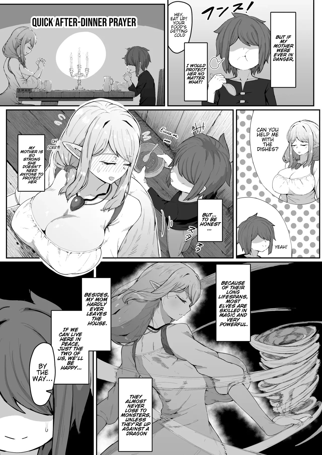 Impregnating my elf mother. page 10