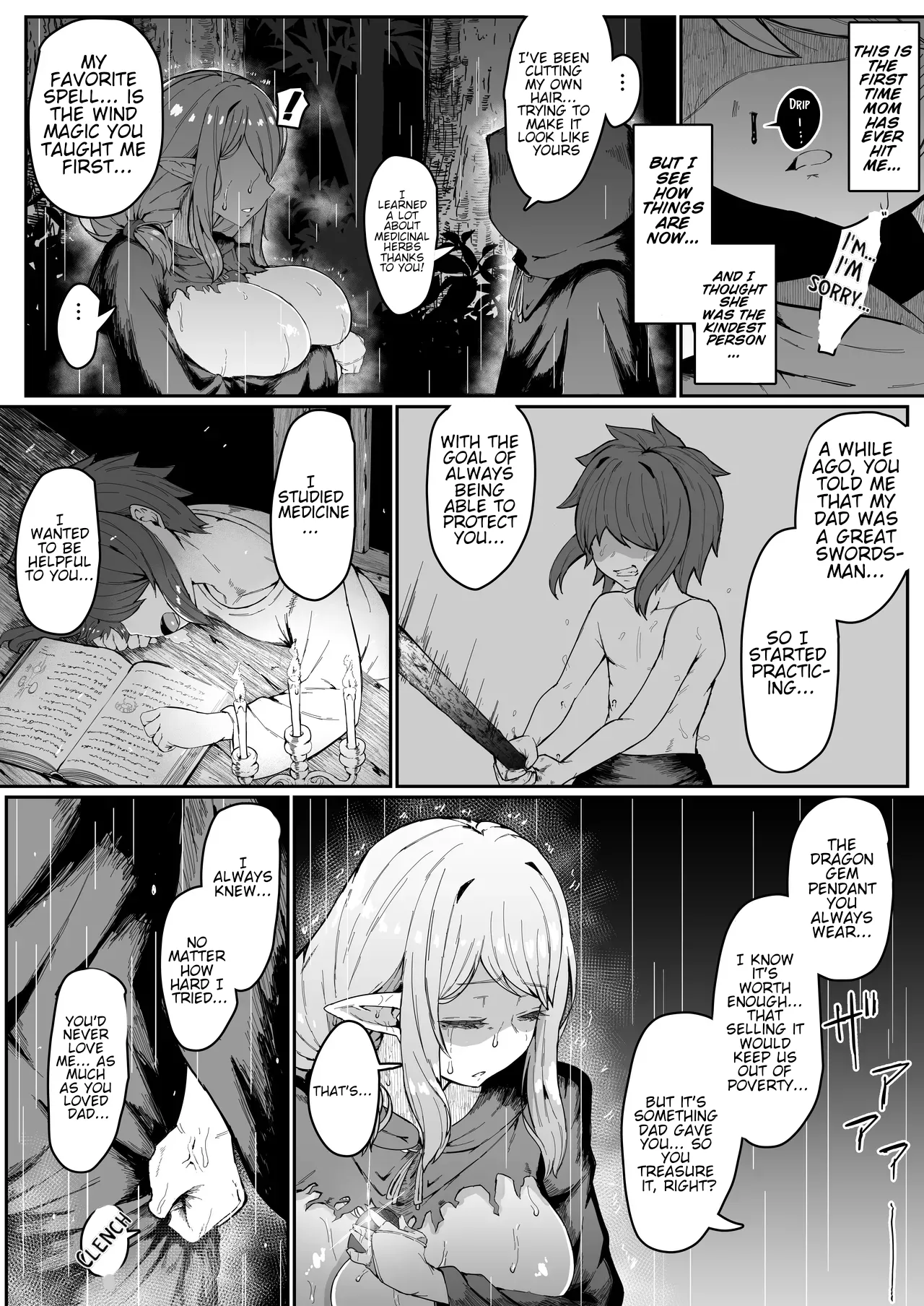 Impregnating my elf mother. page 26