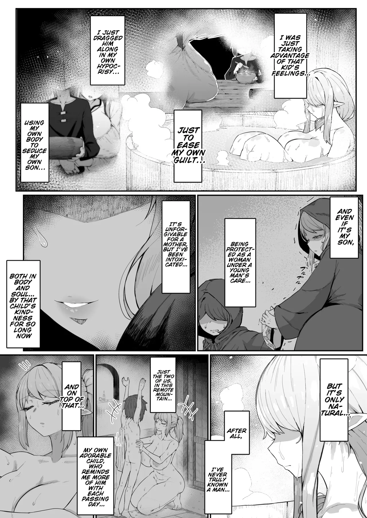 Impregnating my elf mother. page 30
