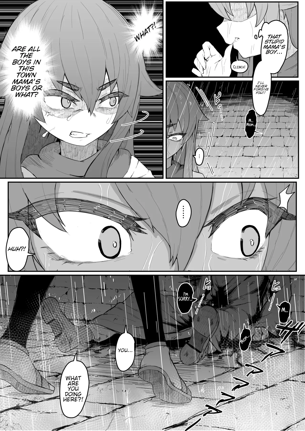 Impregnating my elf mother. page 36