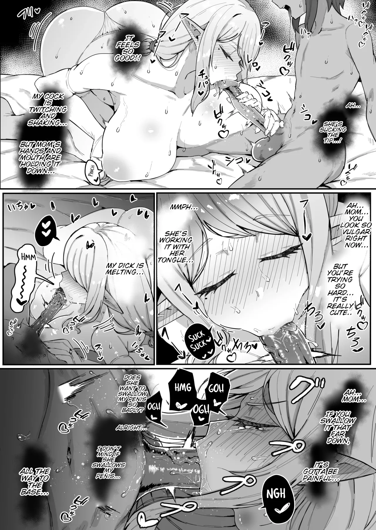 Impregnating my elf mother. page 57