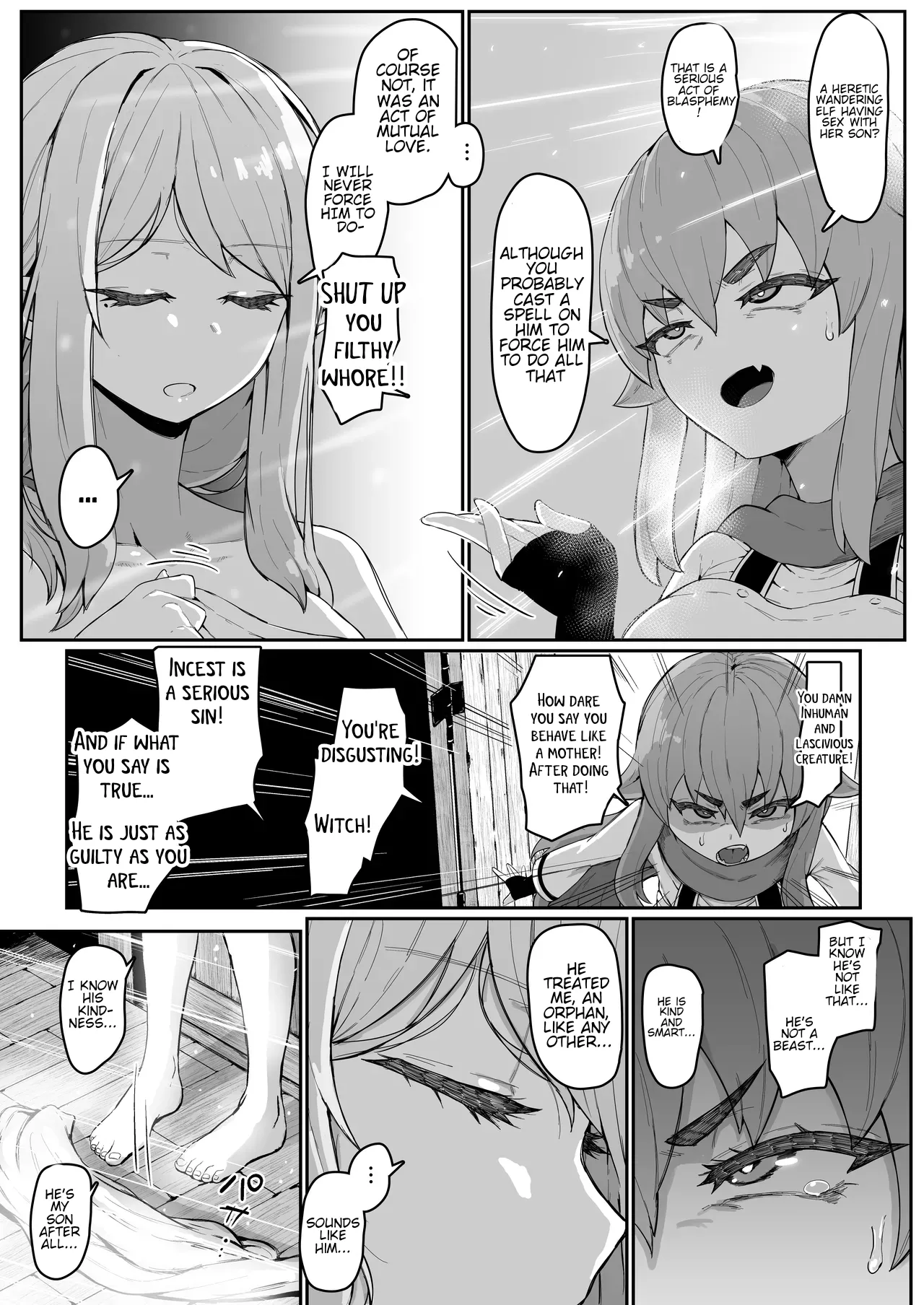 Impregnating my elf mother. page 97