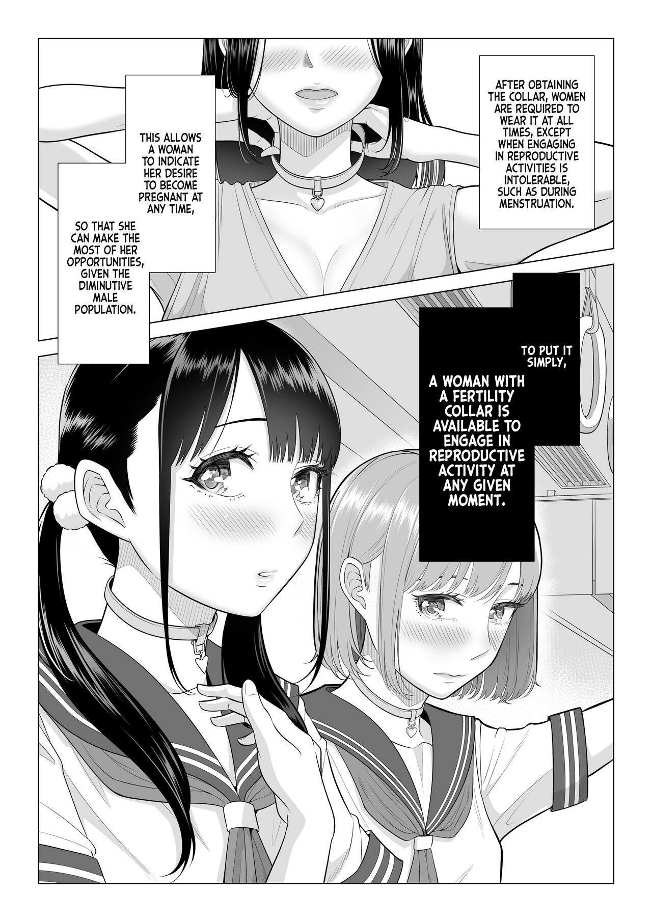 In a World Where Men Are Scarce, Sperm Is a Precious Resource. page 10