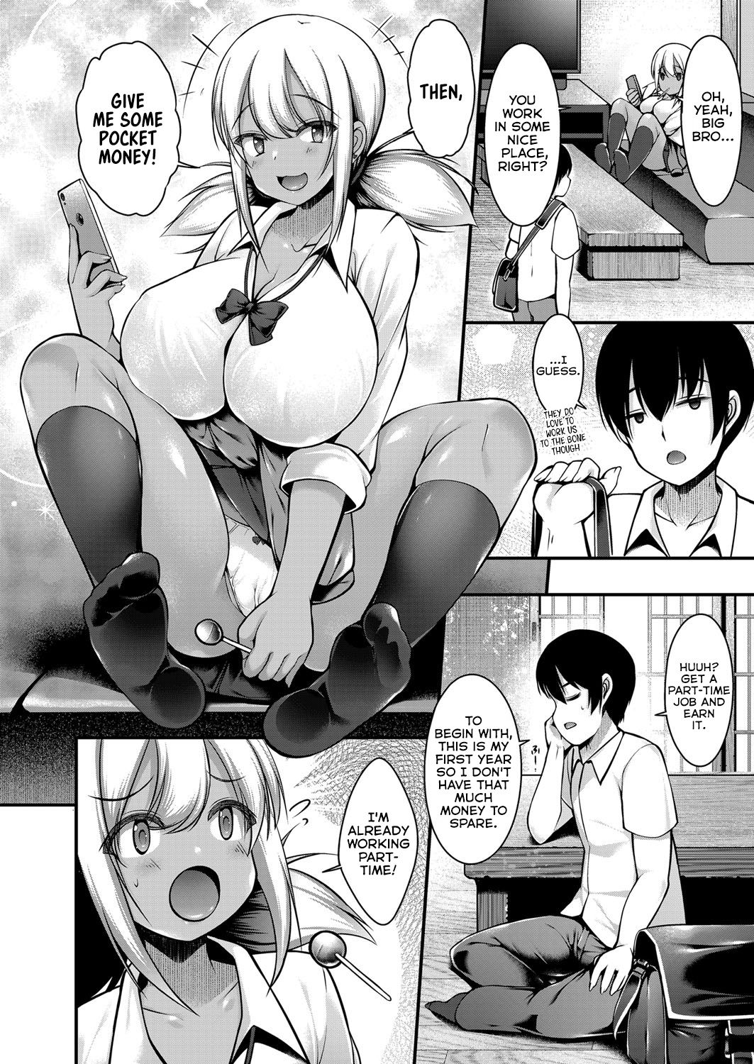 Inaka ni Kisei Shita Boku ga Kuro Gal JK na Imouto to Papakatsu Shite Shimatta Hanashi page 6