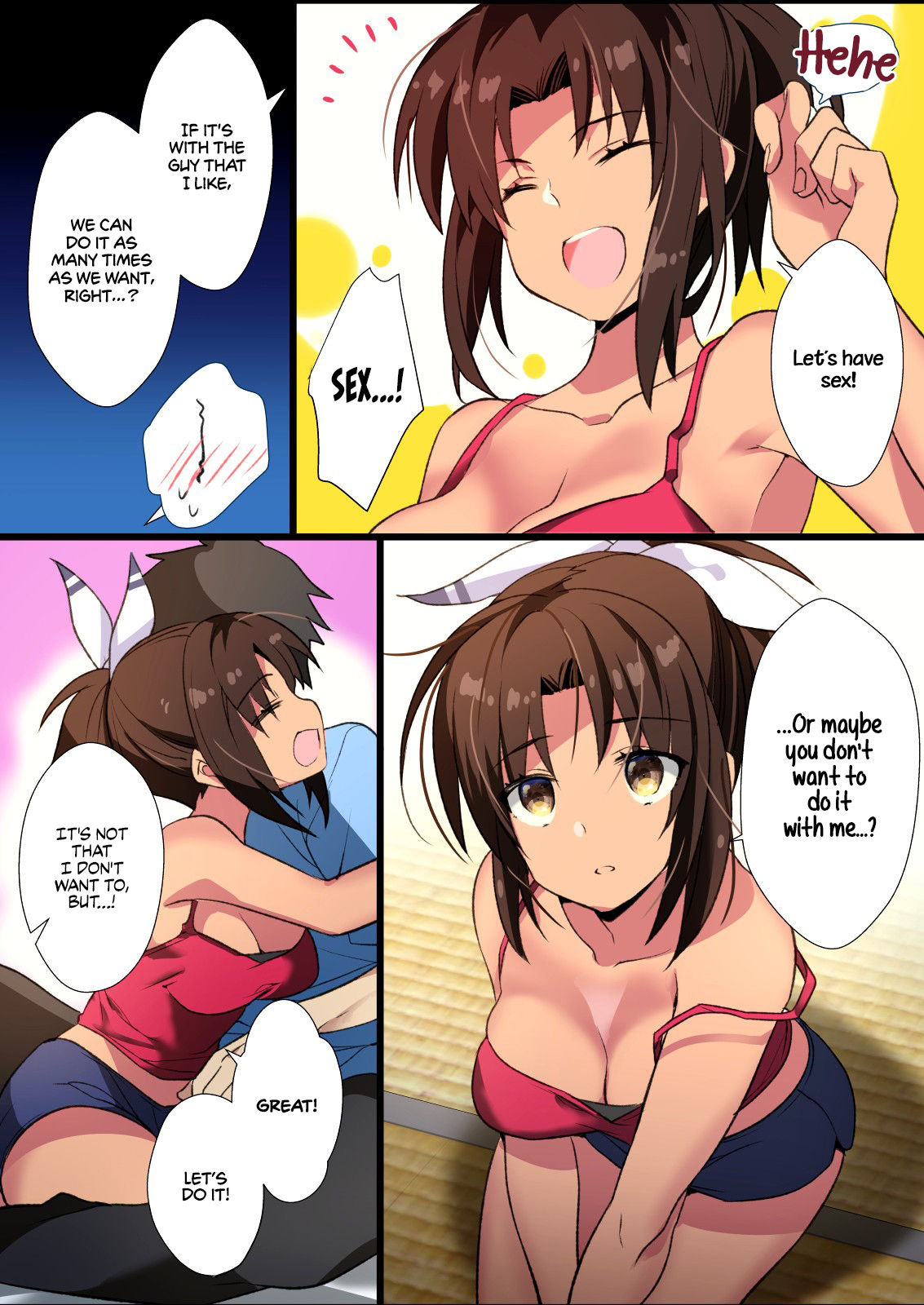 Inaka Osananajimi wa Hatsujouchuu! ~Muchimuchi Dosukebe Bitch ni Seichou Shita Osananajimi to Namahame Seikatsu~ page 28