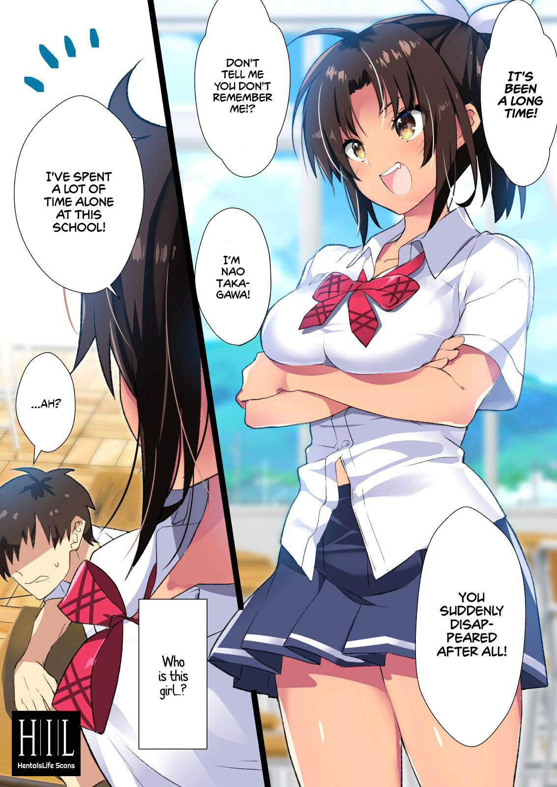 Inaka Osananajimi wa Hatsujouchuu! ~Muchimuchi Dosukebe Bitch ni Seichou Shita Osananajimi to Namahame Seikatsu~ page 3