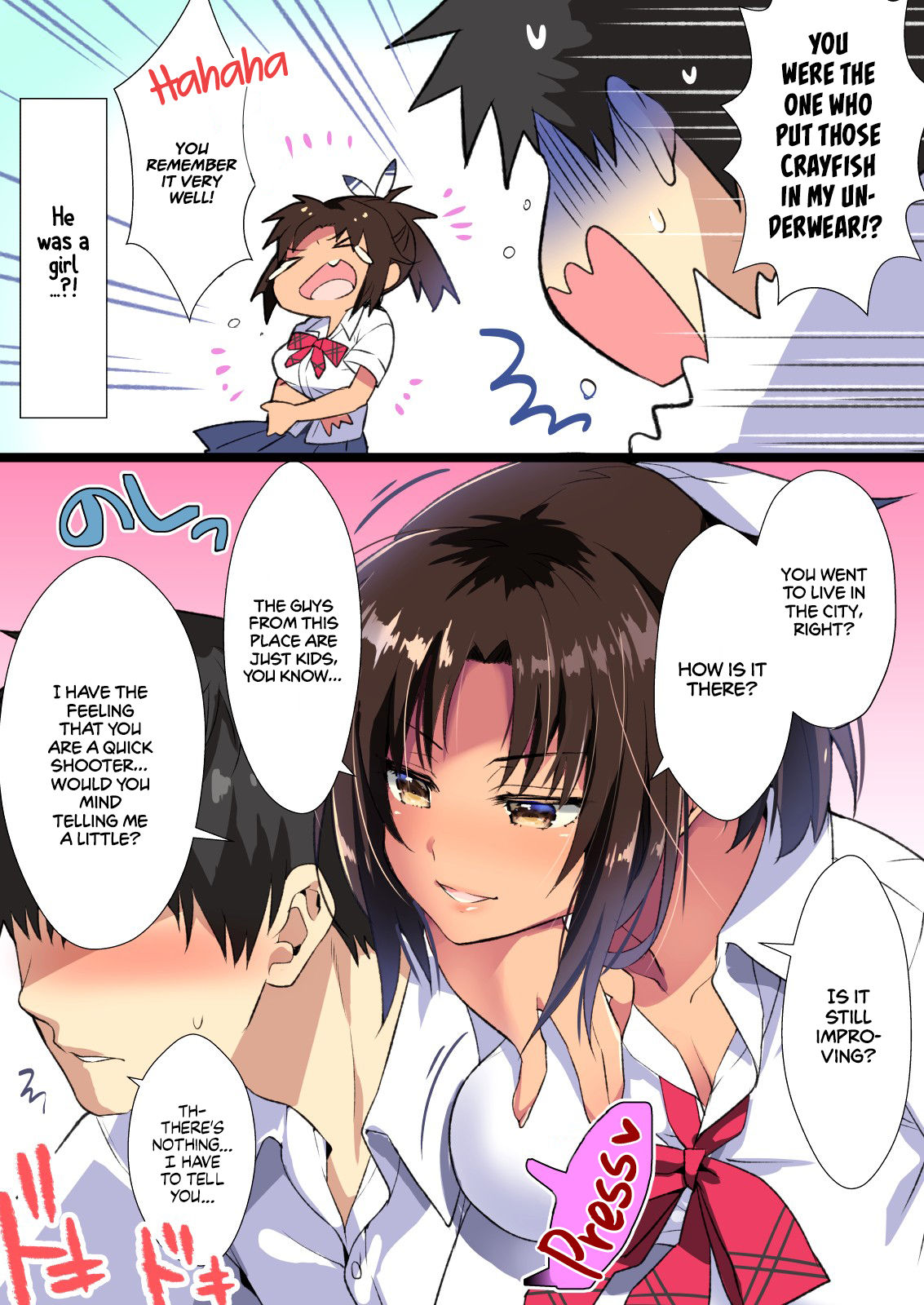 Inaka Osananajimi wa Hatsujouchuu! ~Muchimuchi Dosukebe Bitch ni Seichou Shita Osananajimi to Namahame Seikatsu~ page 5